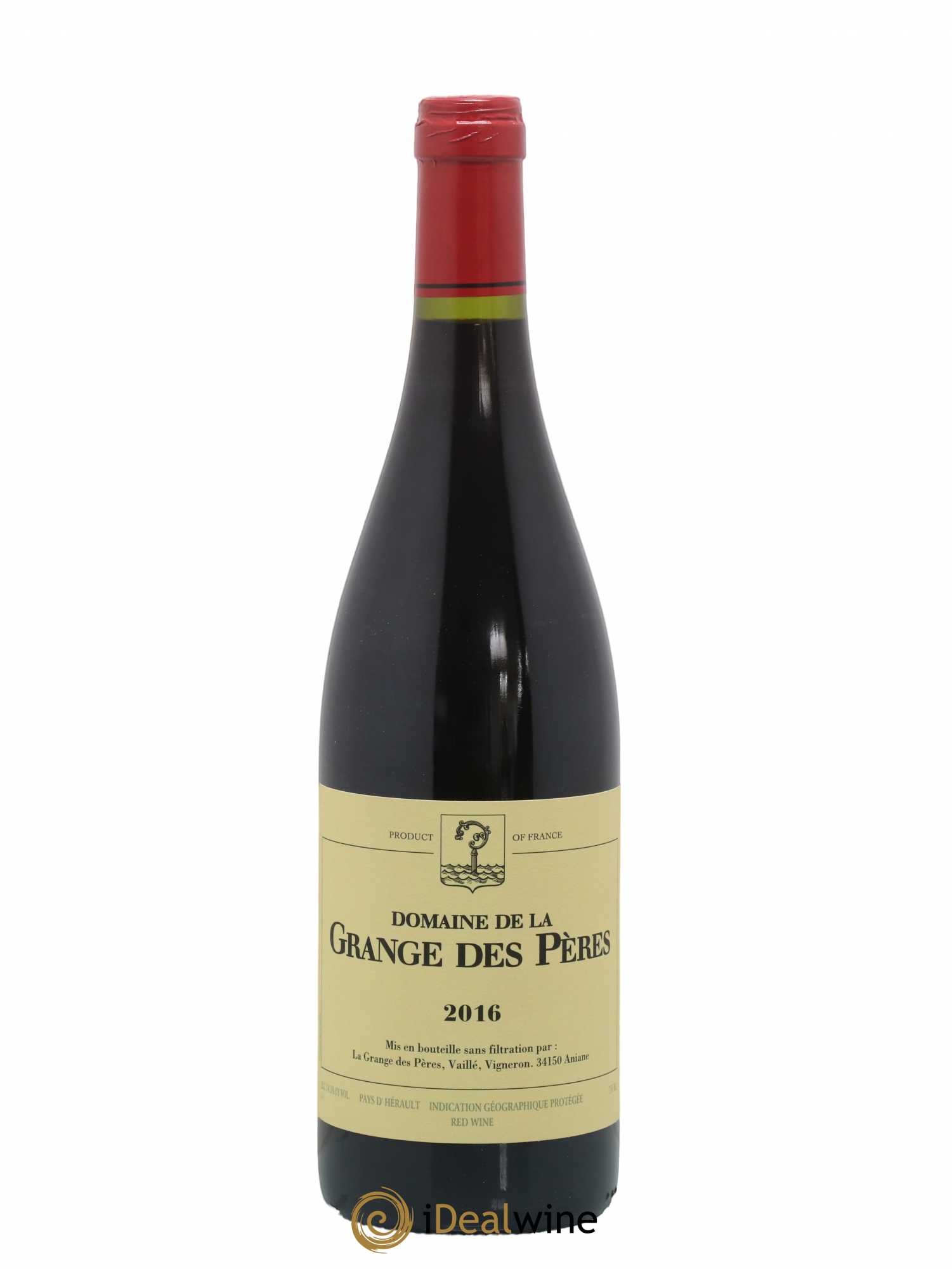 Pays d'Hérault Grange des Pères Laurent Vaillé 2016 - Lot de 2 bouteilles - 0