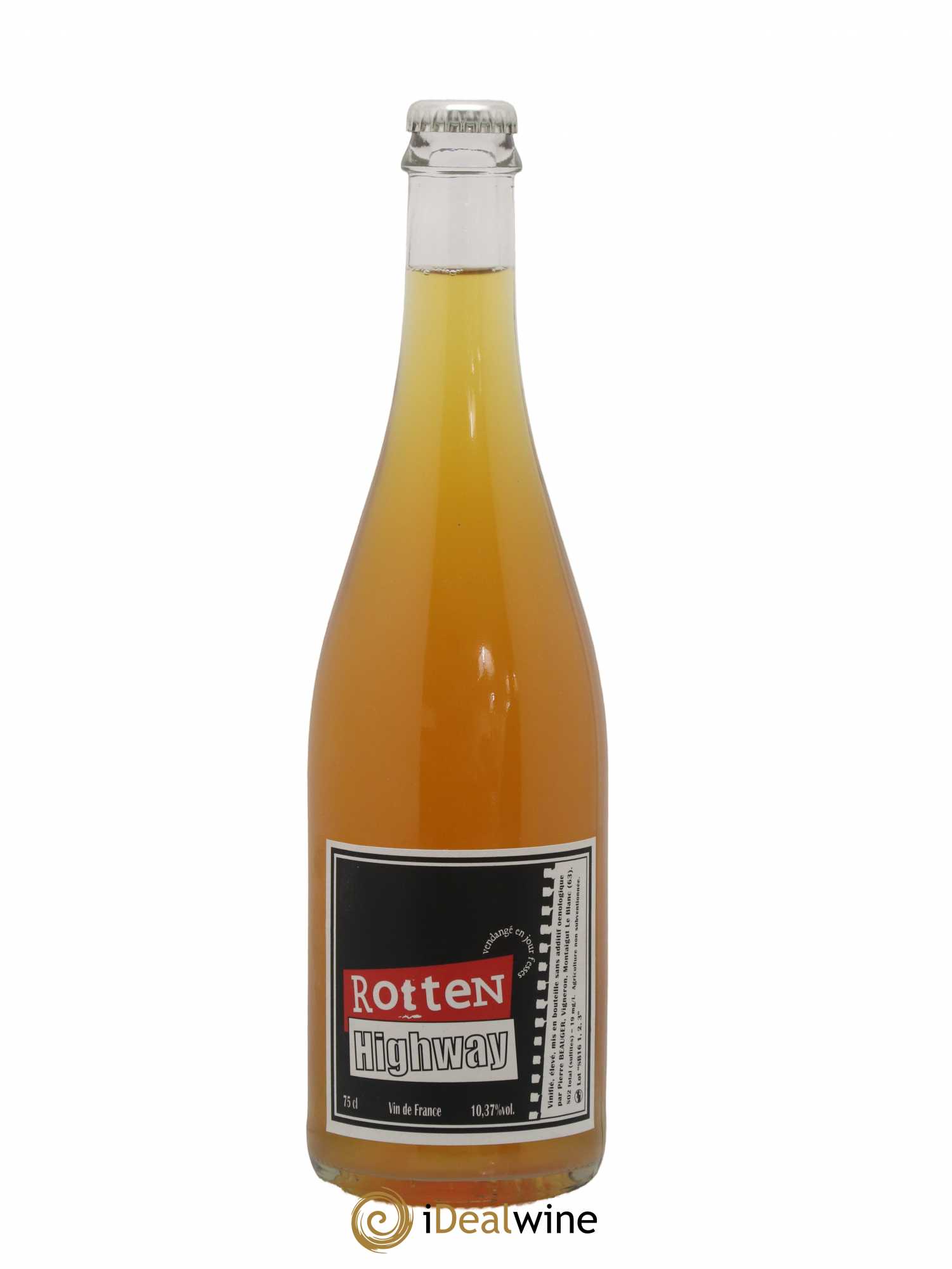 Vin de France Rotten Highway Pierre Beauger 2016 - Lot de 1 bouteille - 0