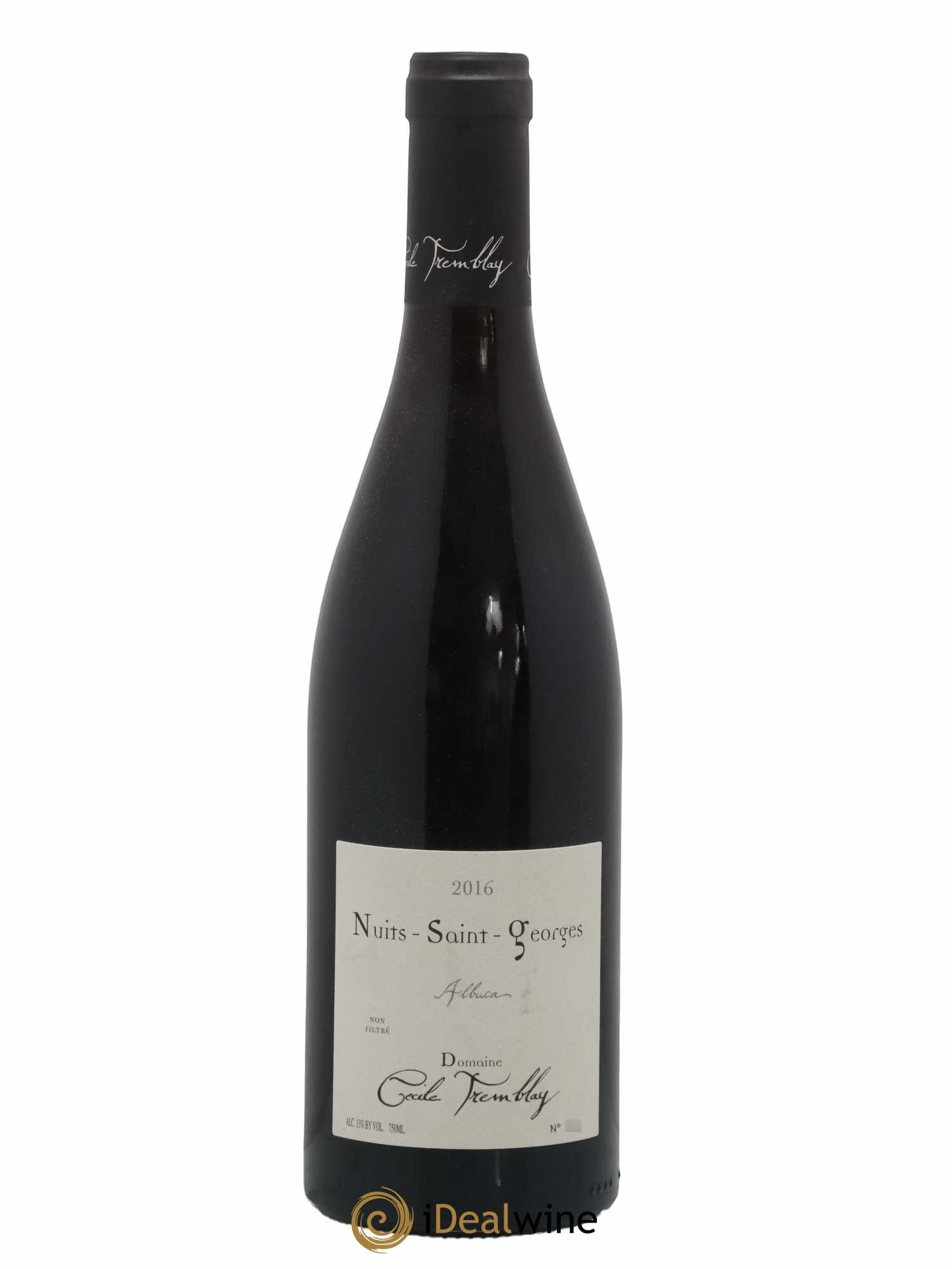 Nuits-Saint-Georges Albuca Cécile Tremblay 2016 - Lot de 1 bouteille - 0