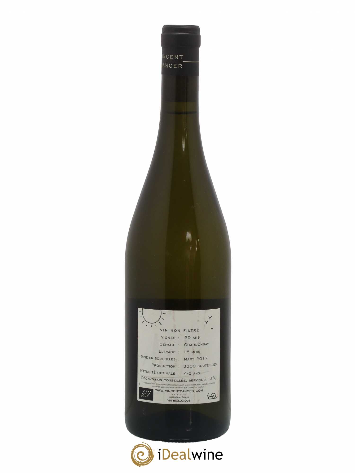 Meursault Les Corbins Vincent Dancer 2015 - Lot de 1 bouteille - 1