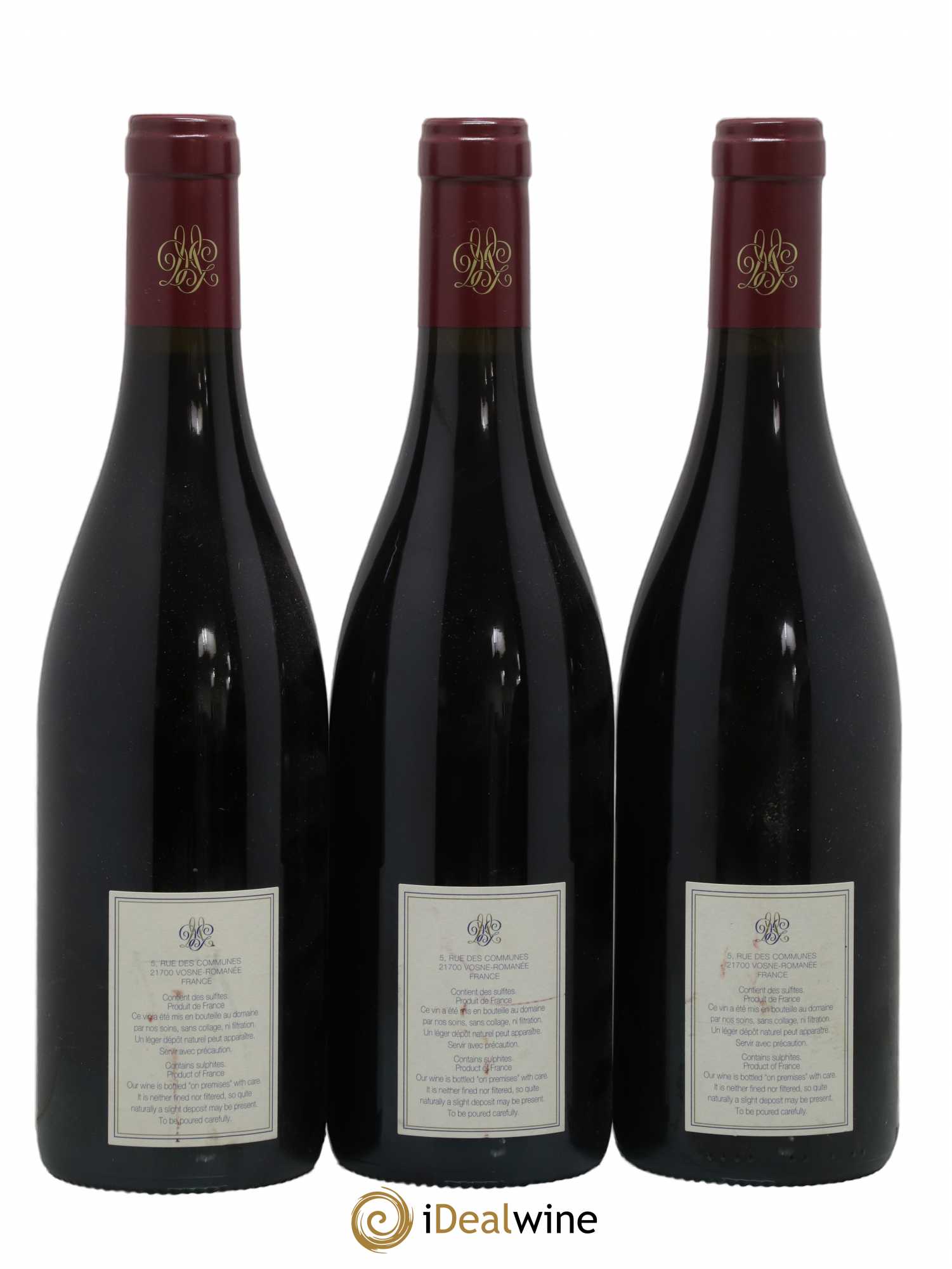 Vosne-Romanée Mugneret-Gibourg (Domaine) 2016 - Lot de 3 bouteilles - 1