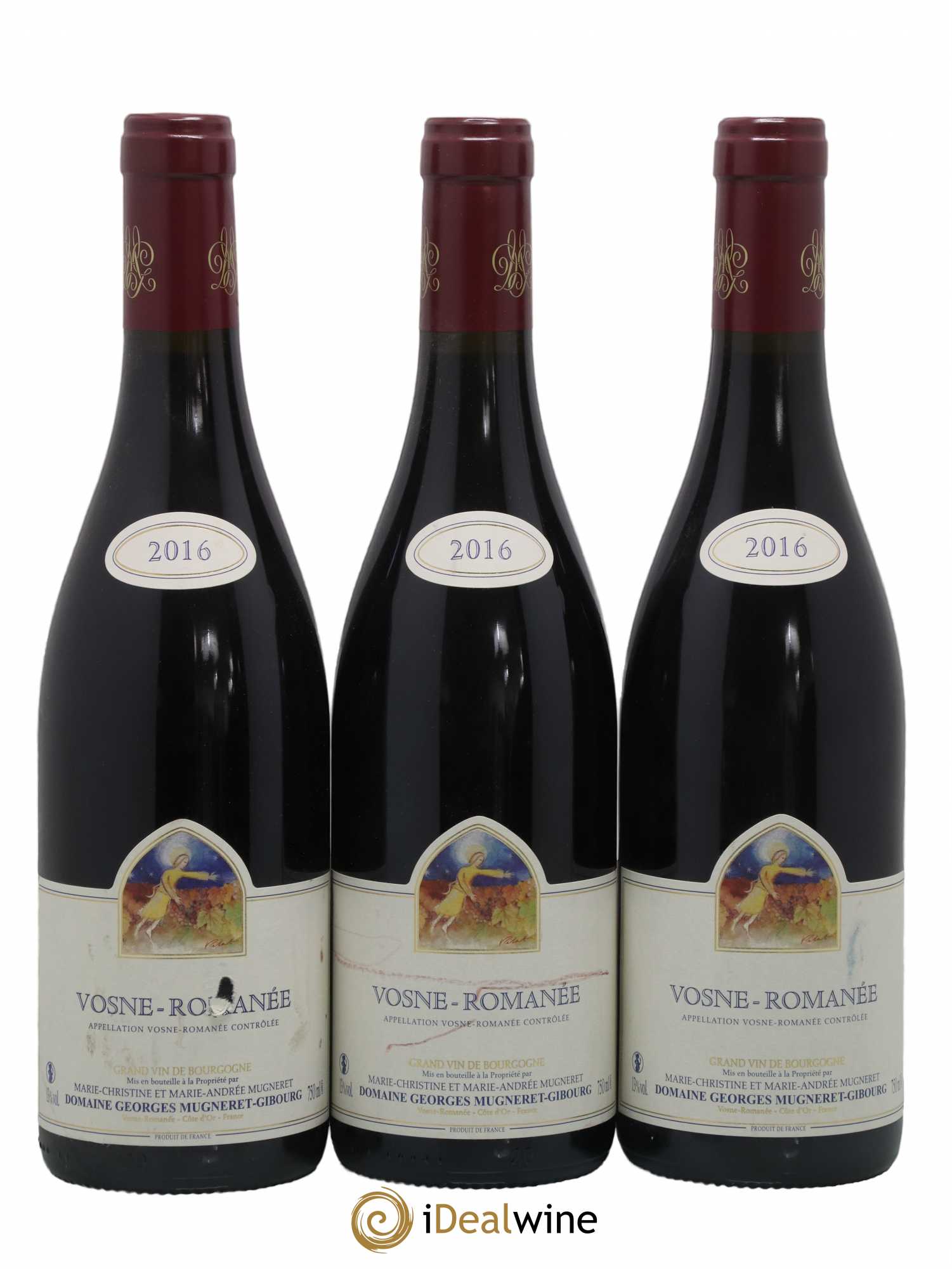 Vosne-Romanée Mugneret-Gibourg (Domaine) 2016 - Lot de 3 bouteilles - 0