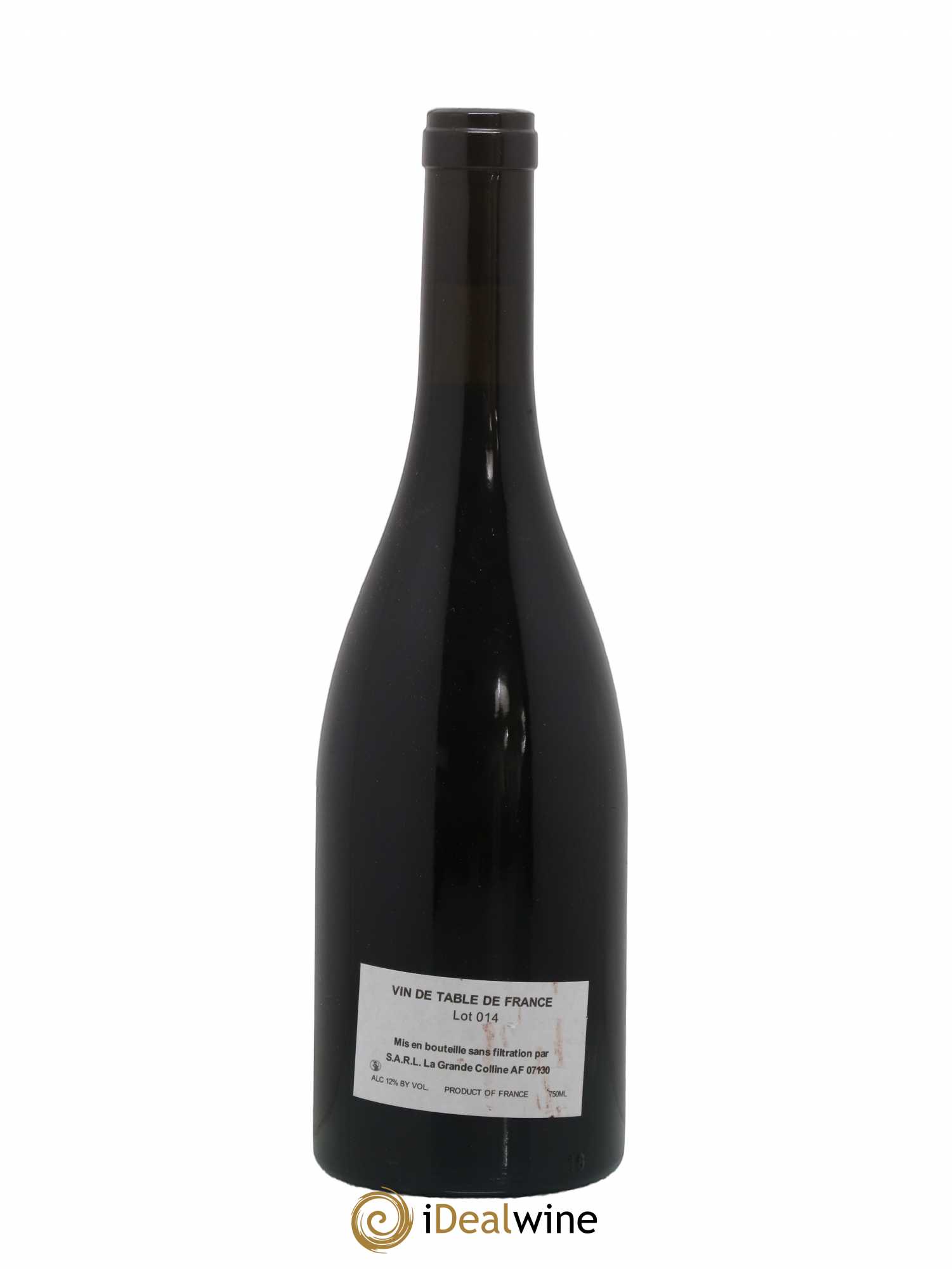 Vin de France (Ex Cornas) Hirotake Ooka - Domaine La Grande Colline 2014 - Lot de 1 bouteille - 1