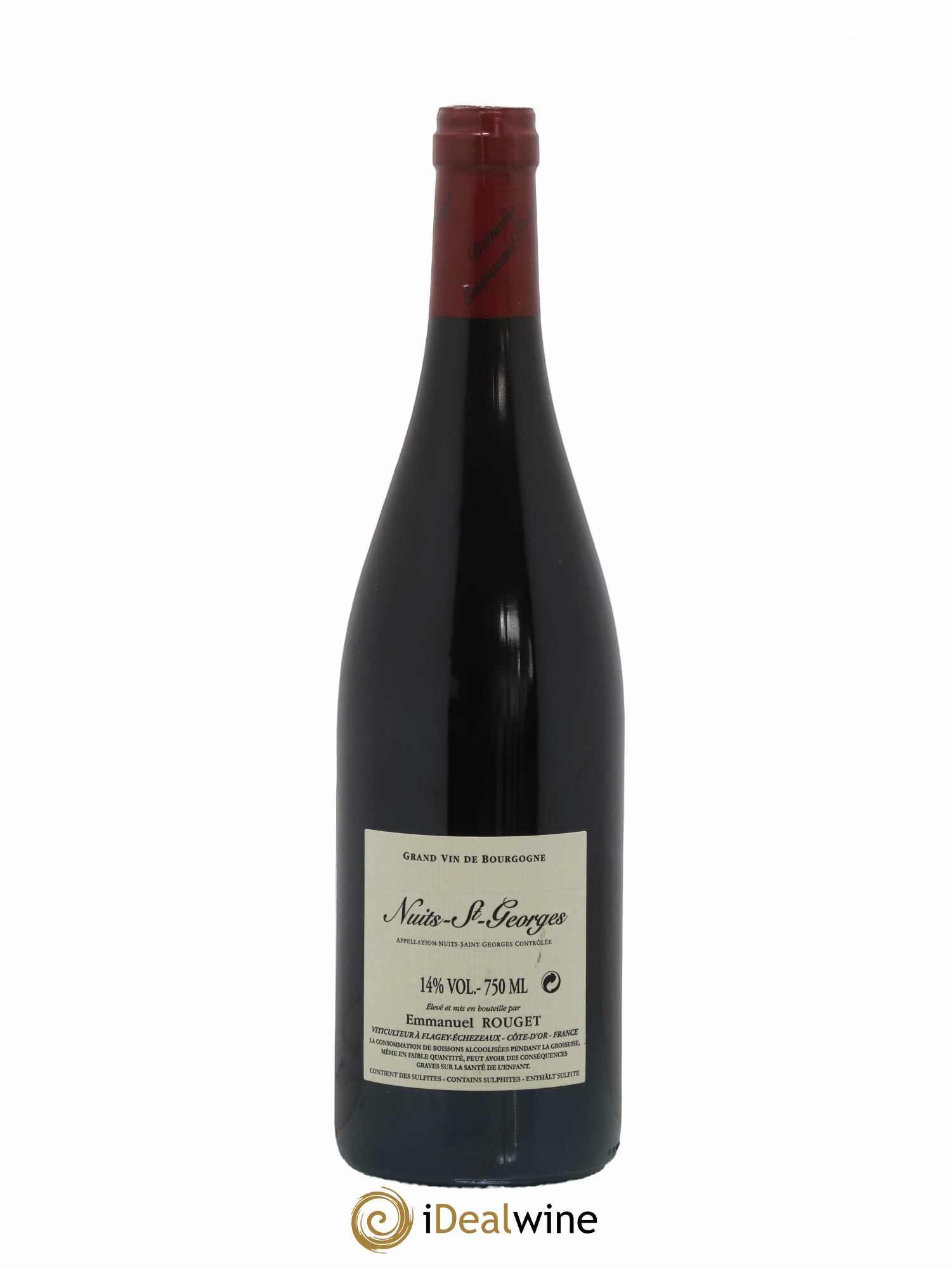 Nuits-Saint-Georges Emmanuel Rouget 2018 - Lot de 1 bouteille - 1