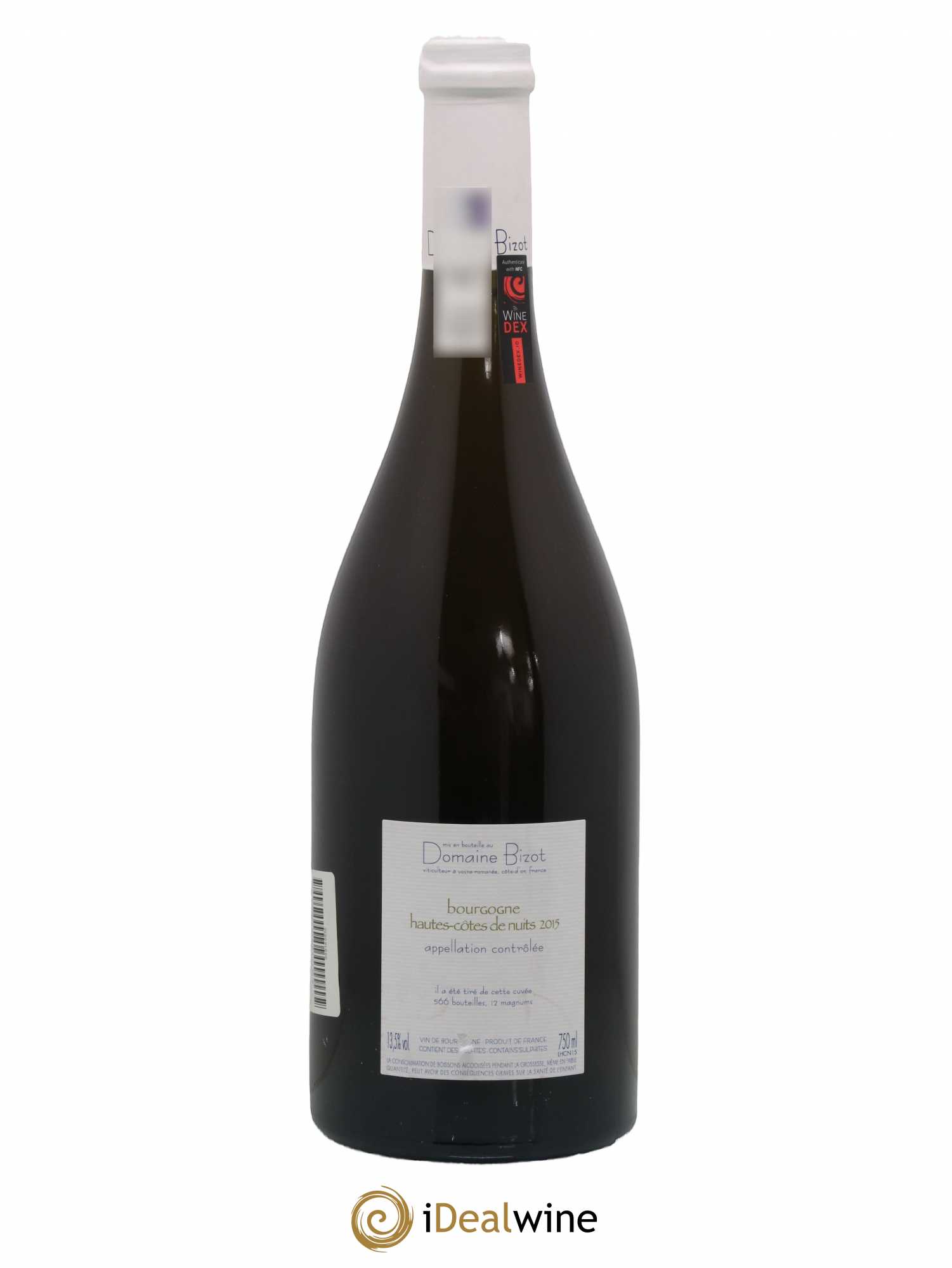 Hautes-Côtes de Nuits Bizot (Domaine) 2015 - Lot de 1 bouteille - 1