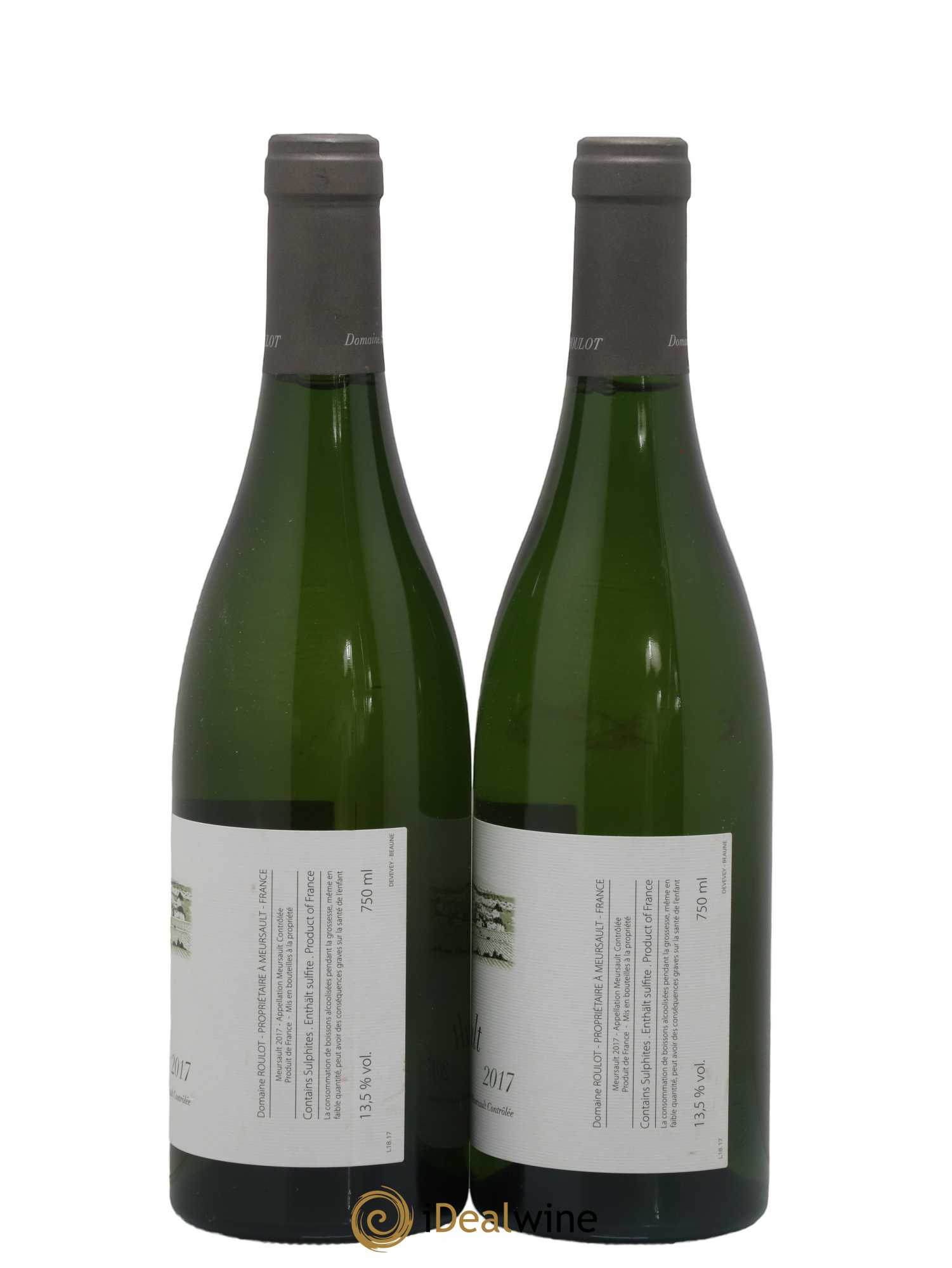 Meursault Roulot (Domaine) 2017 - Posten von 2 Flaschen - 1