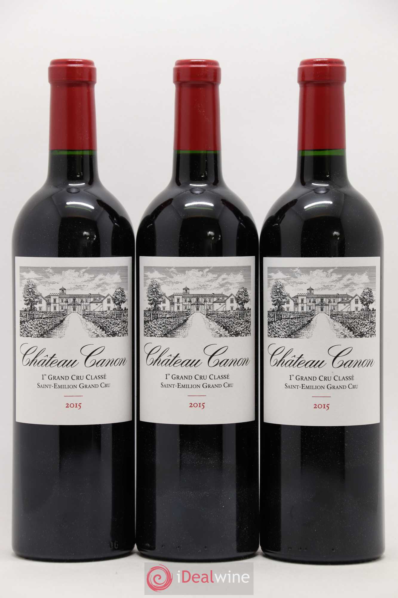 Château Canon 1er Grand Cru Classé B 2015 - Lot de 6 bouteilles - 3