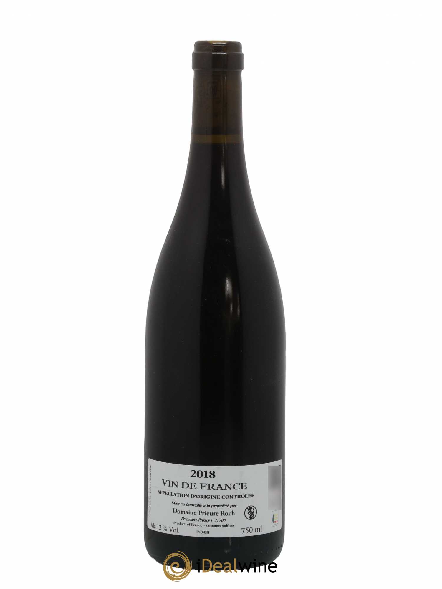 Vin de France Gamay Prieuré Roch 2018 - Lot de 1 bouteille - 1