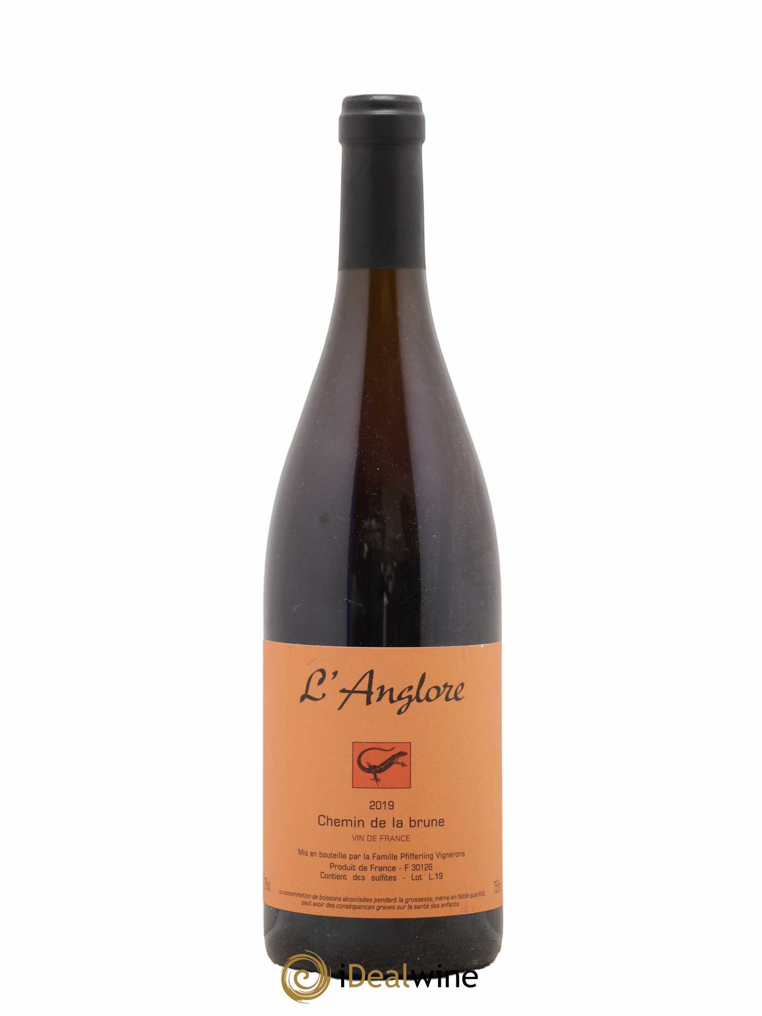Vin de France Chemin de la brune L'Anglore 2019 - Lot de 1 bouteille - 0