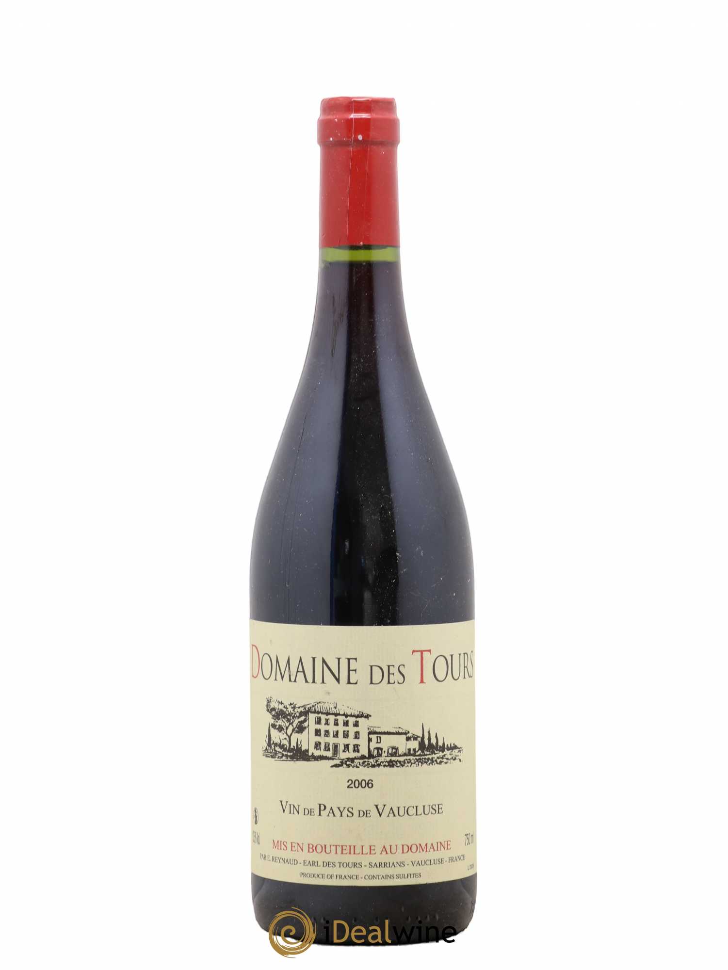 Vaucluse (Vin de Pays de Vaucluse) Domaine des Tours Emmanuel Reynaud 2006 - Lot de 1 bouteille - 0