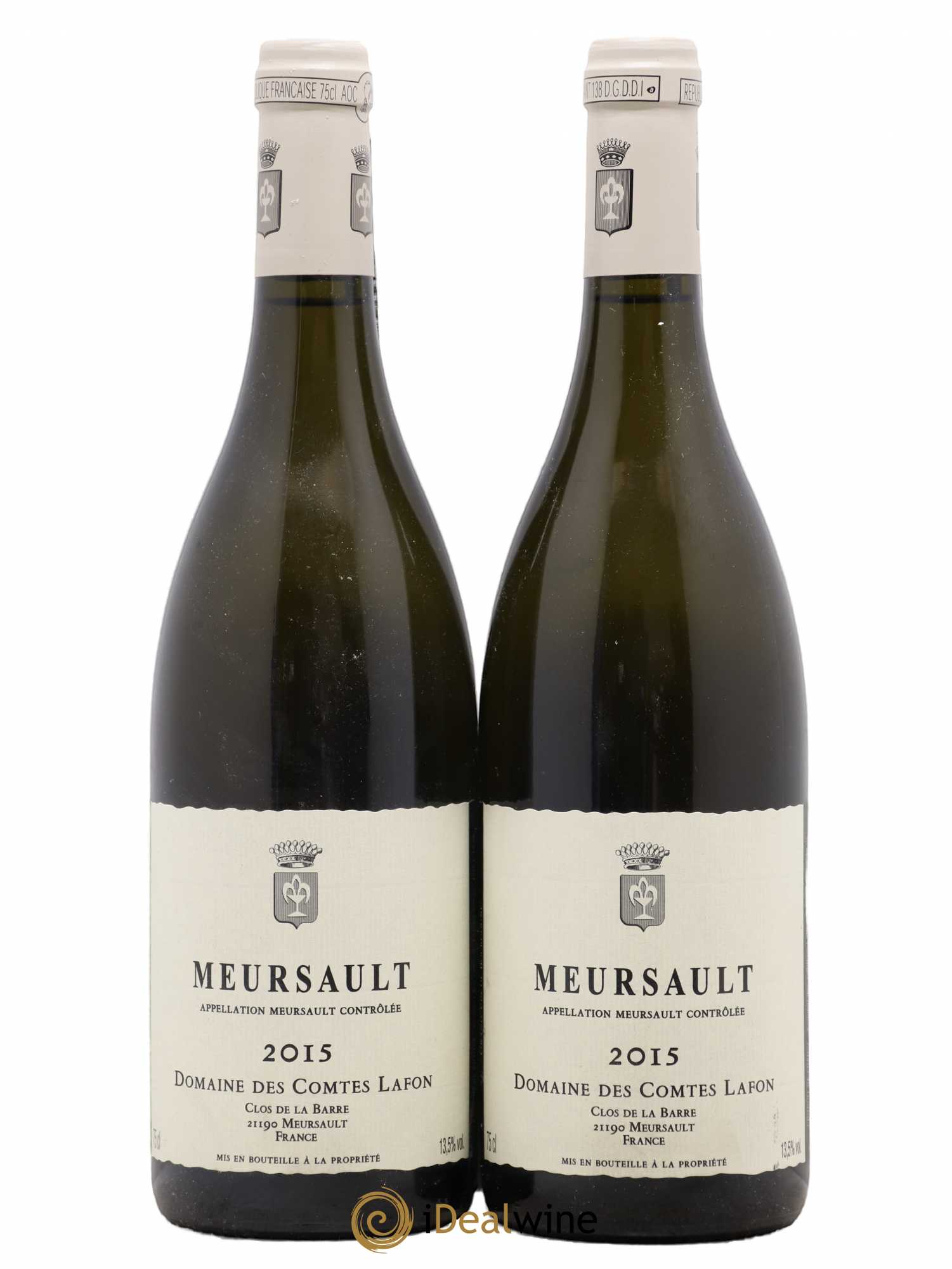 Meursault Comtes Lafon (Domaine des) 2015 - Lot de 2 bouteilles - 0