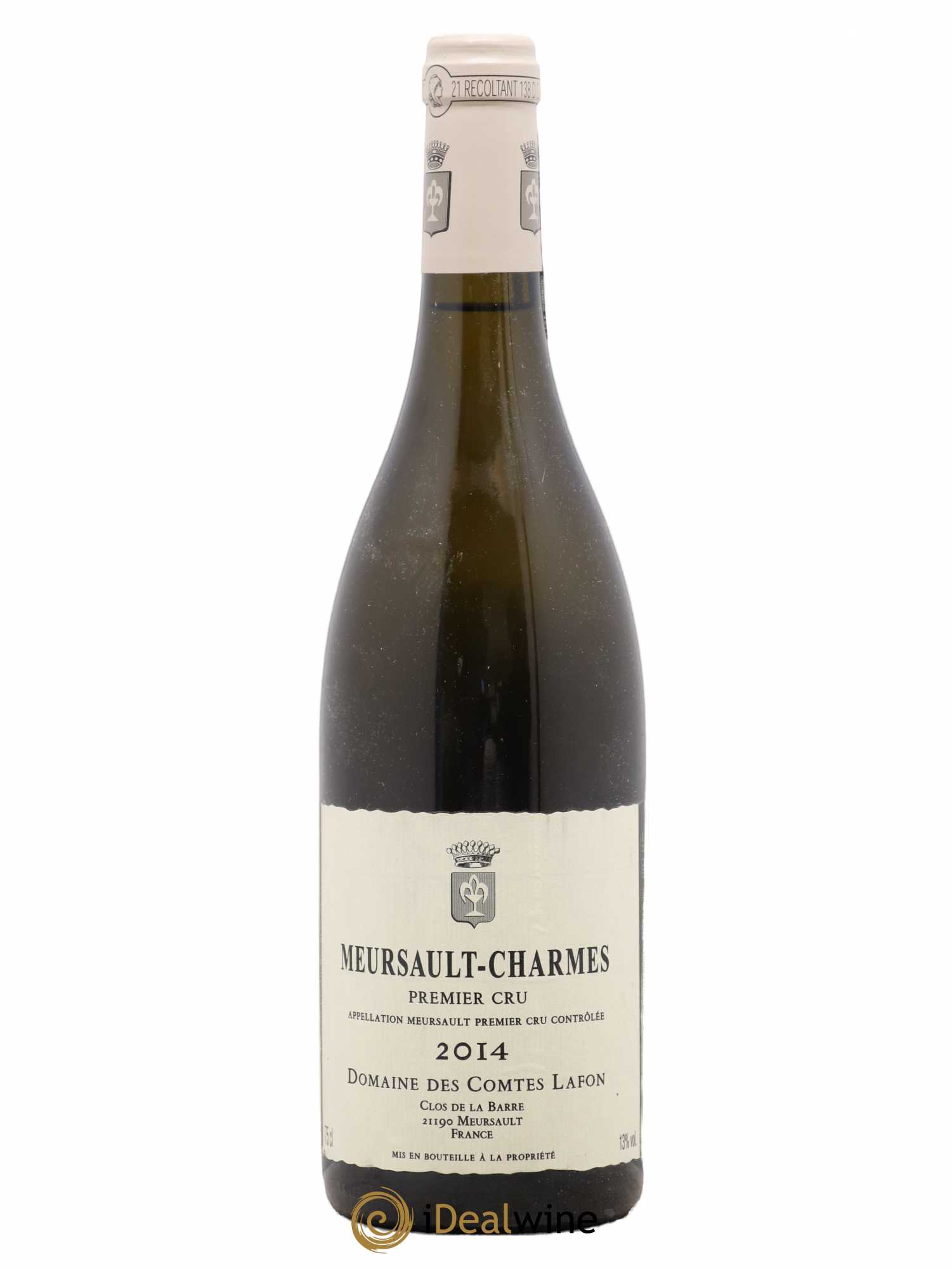 Meursault 1er Cru Charmes Comtes Lafon (Domaine des) 2014 - Lot de 1 bouteille - 0