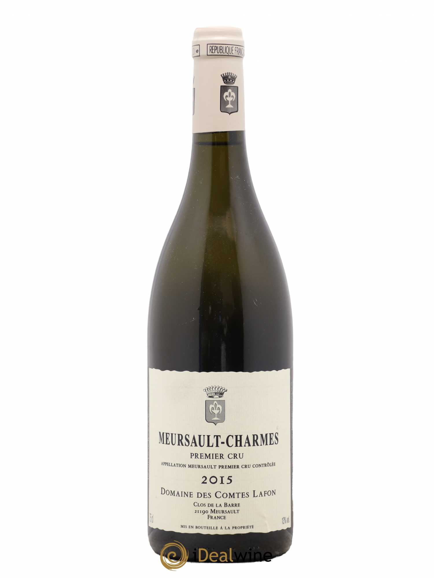 Meursault 1er Cru Charmes Comtes Lafon (Domaine des) 2015 - Lot de 1 bouteille - 0