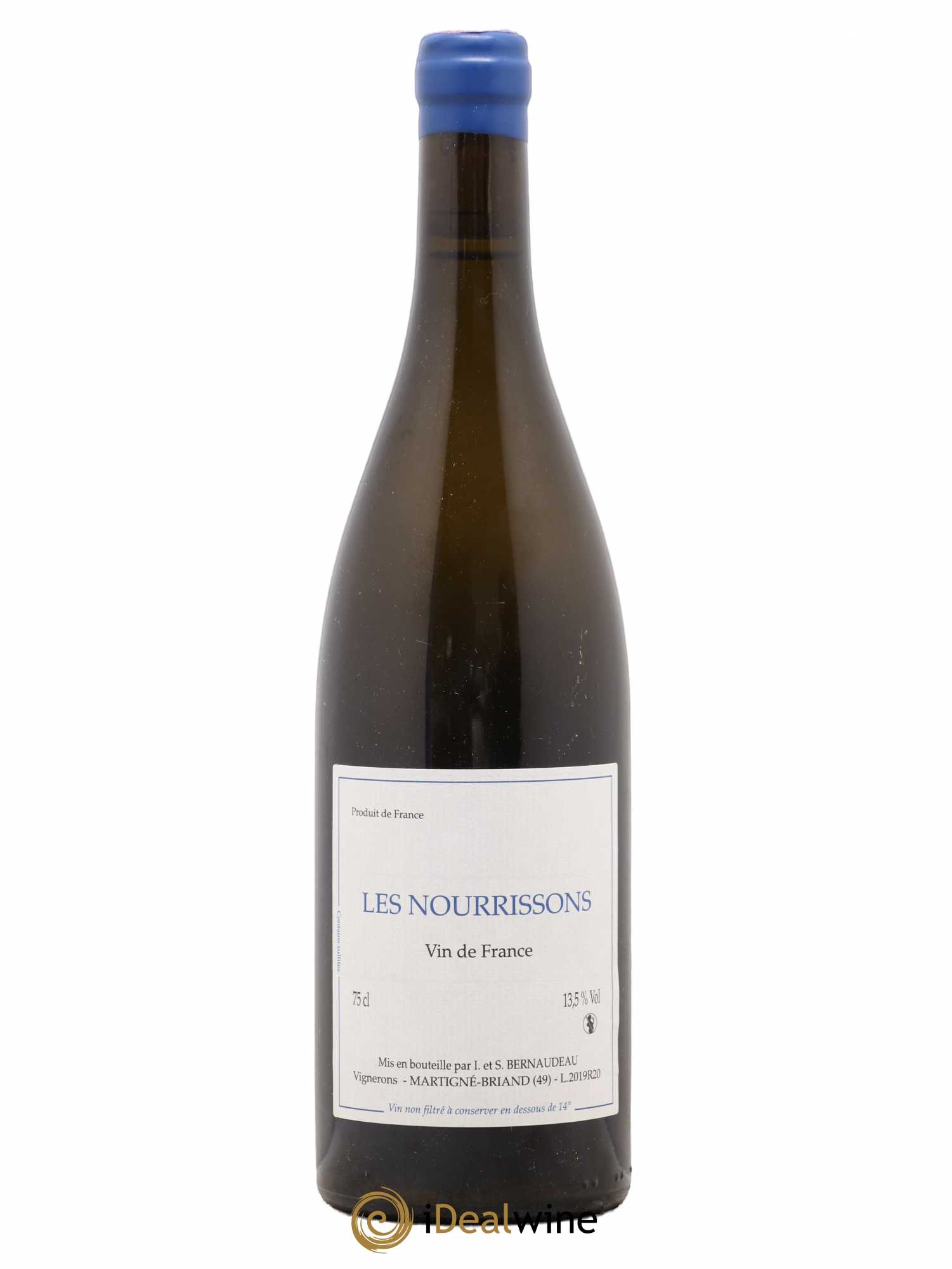 Vin de France Les Nourrissons Stéphane Bernaudeau 2019 - Lot de 1 bouteille - 0