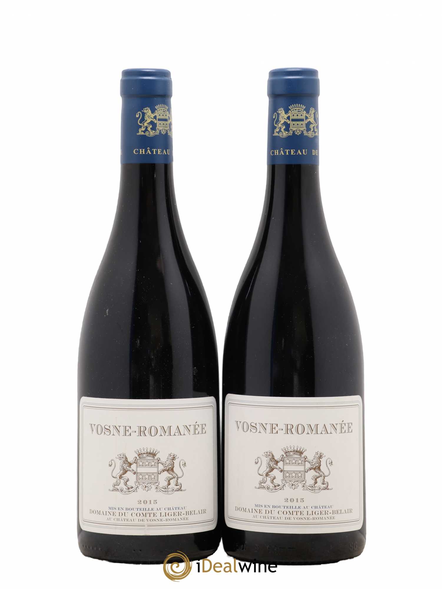 Vosne-Romanée Comte Liger-Belair (Domaine du) 2015 - Lot de 2 bouteilles - 0