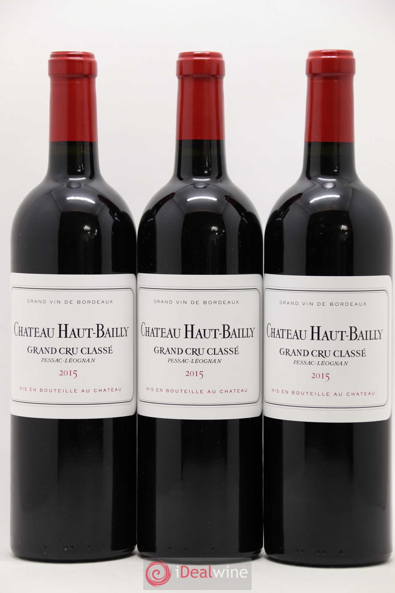 Château Haut-Bailly Cru Classé de Graves 2015 - Lot de 6 bouteilles - 1