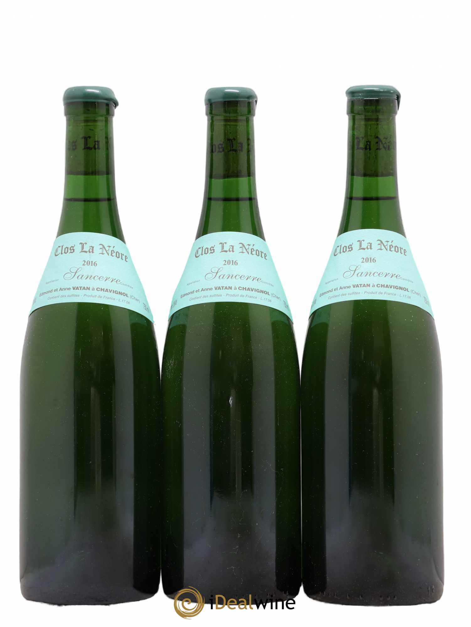 Sancerre Clos la Neore Edmond Vatan 2016 - Lot de 3 bouteilles - 0