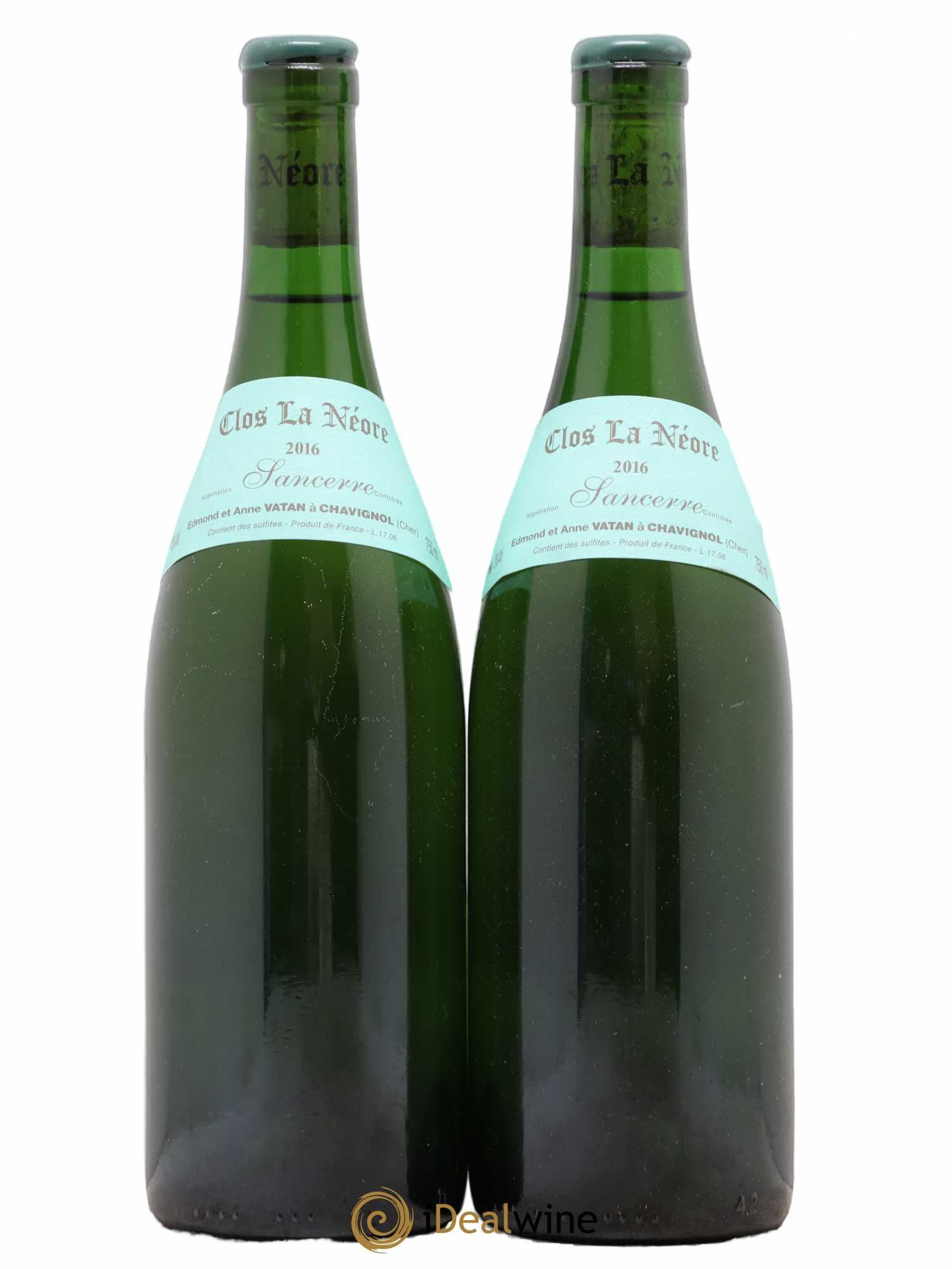 Sancerre Clos la Neore Edmond Vatan 2016 - Lot de 2 bouteilles - 0