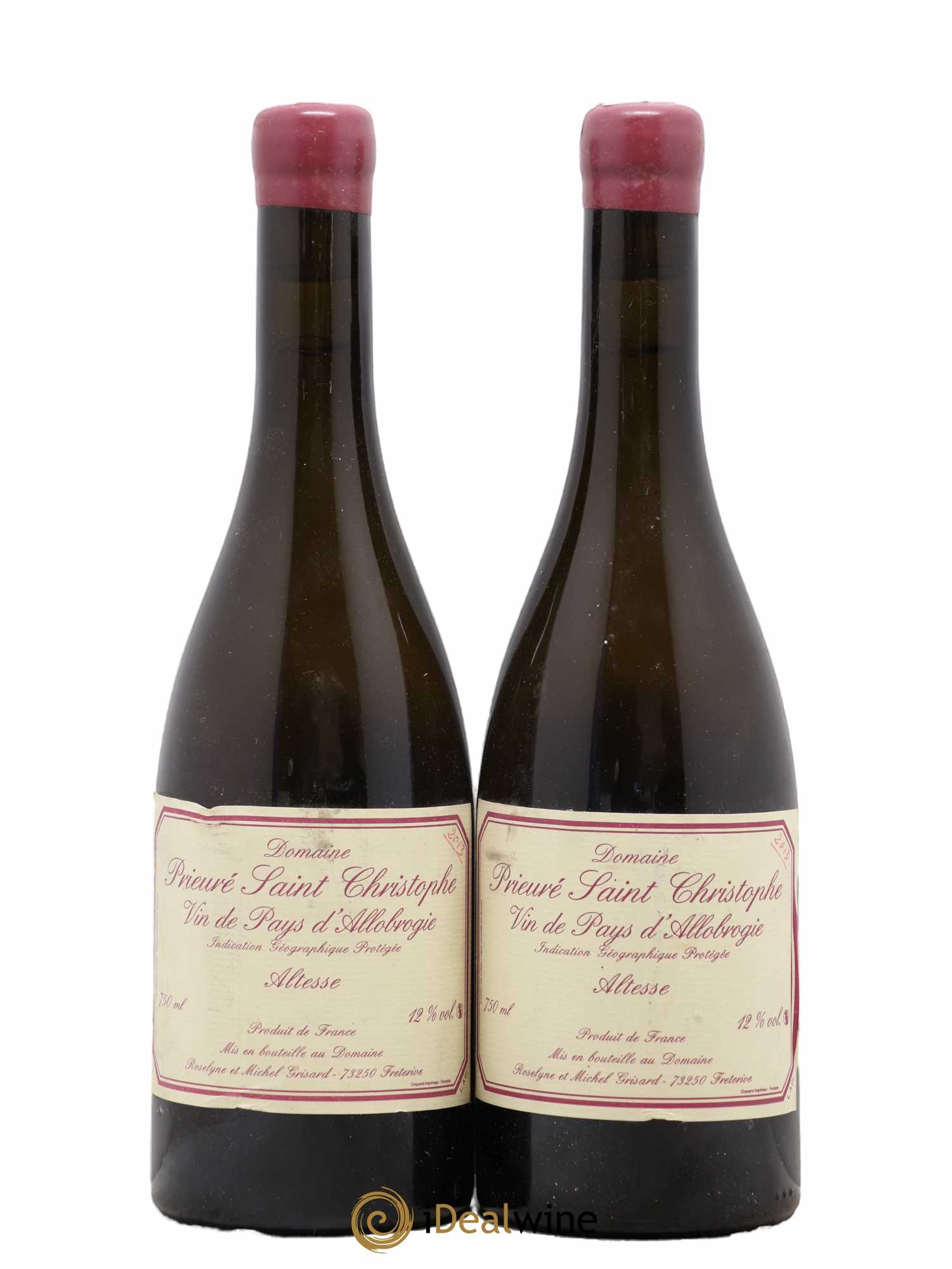 Vin des Allobroges Altesse Prieuré Saint Christophe (Domaine) - Lot de 2 bouteilles - 0