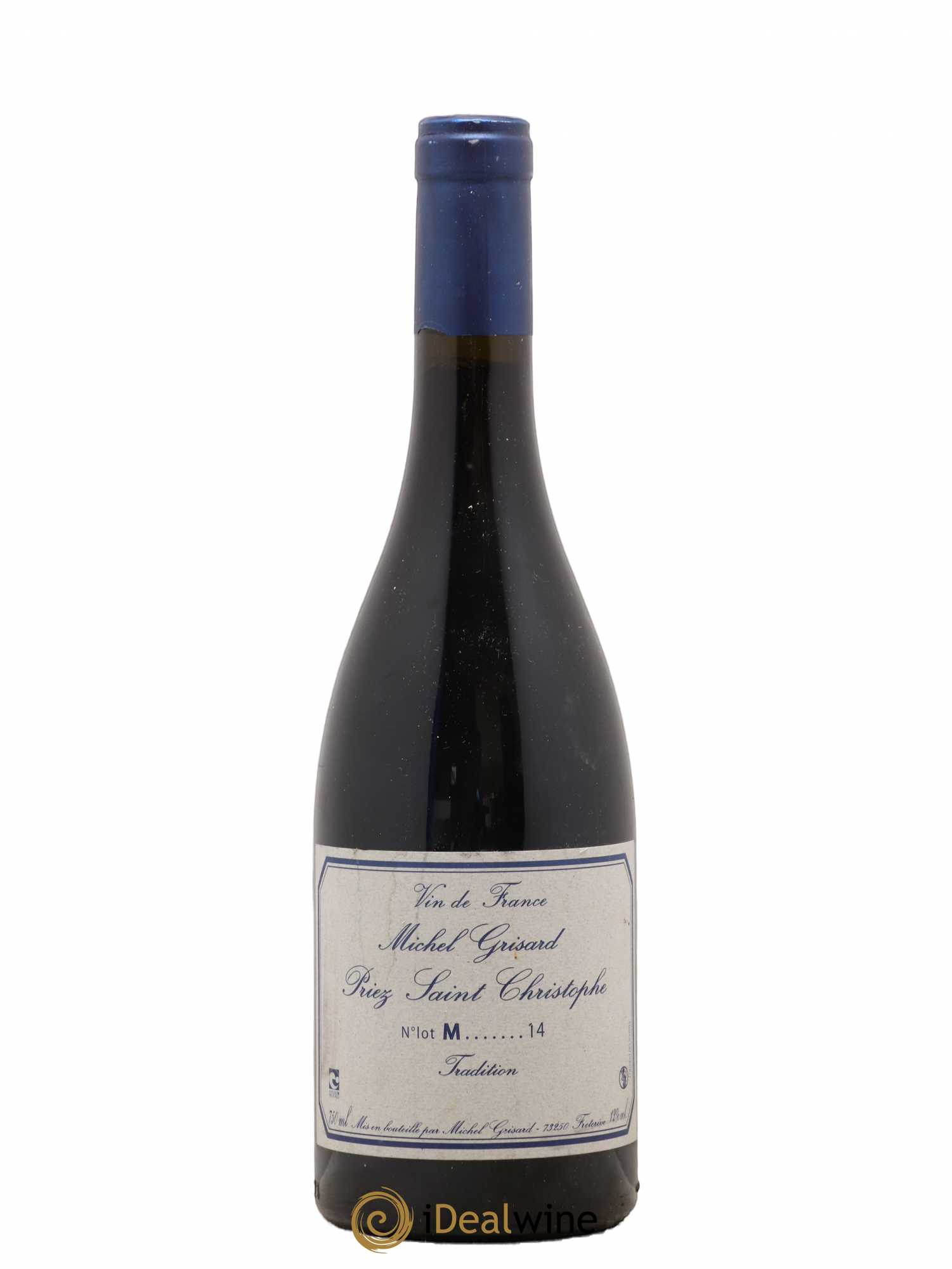 Vin des Allobroges Mondeuse Tradition Prieuré Saint Christophe (Domaine) 2014 - Lot de 1 bouteille - 0