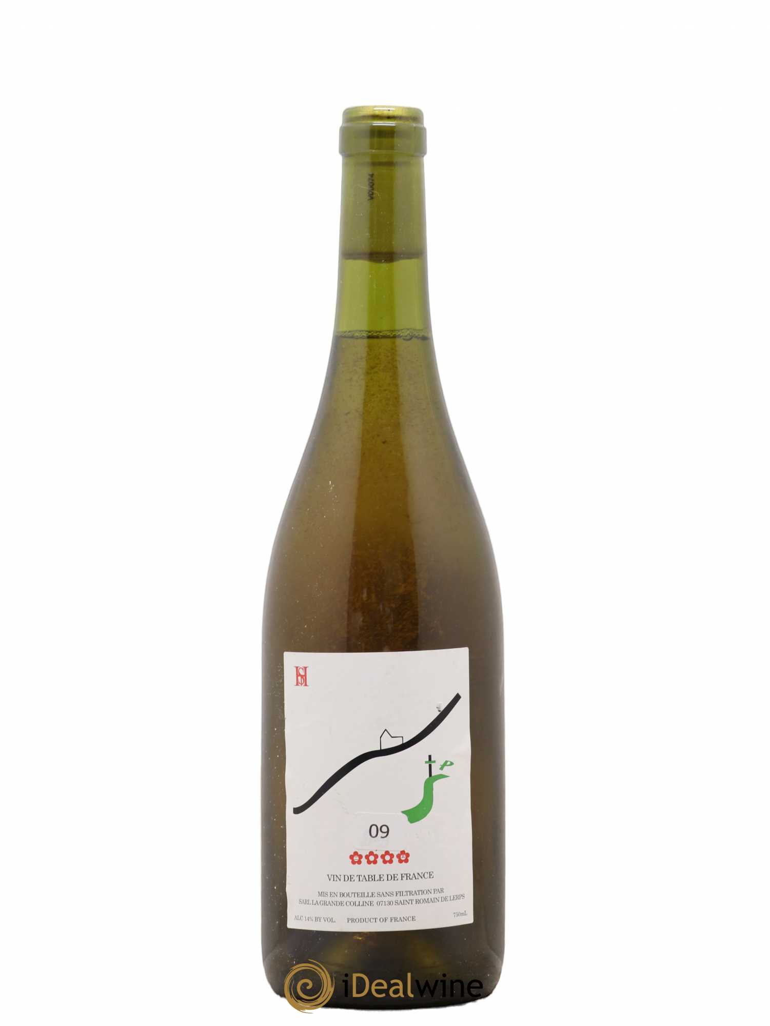 Vin de France SP Hirotake Ooka - Domaine La Grande Colline 2009 - Lot de 1 bouteille - 0