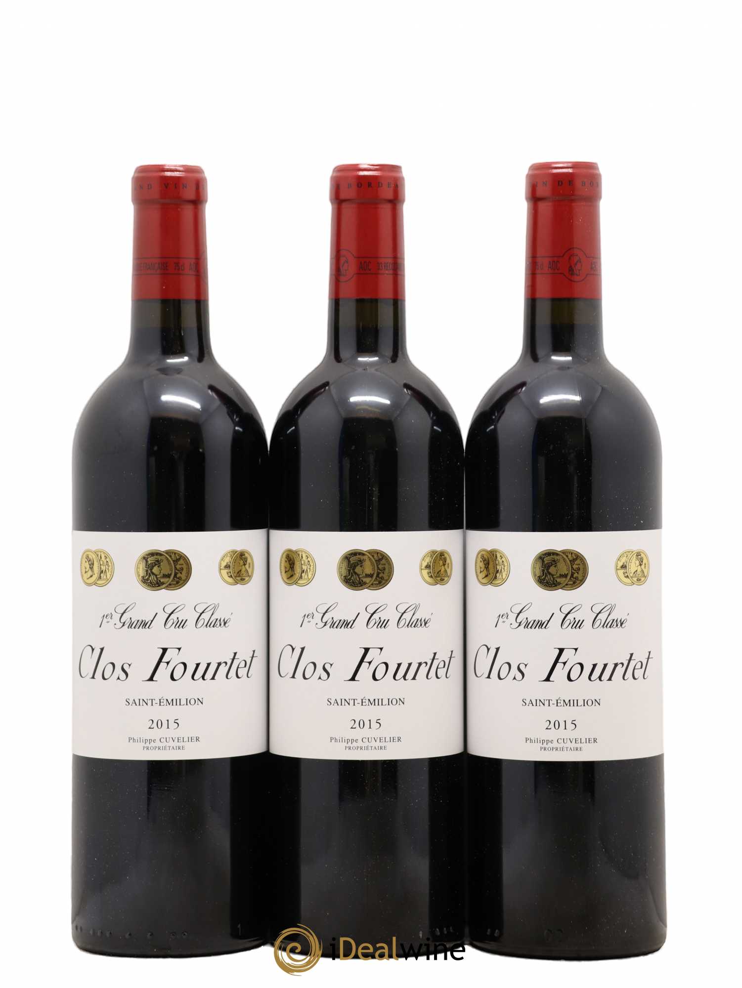 Clos Fourtet 1er Grand Cru Classé B 2015 - Lot de 6 bouteilles - 2