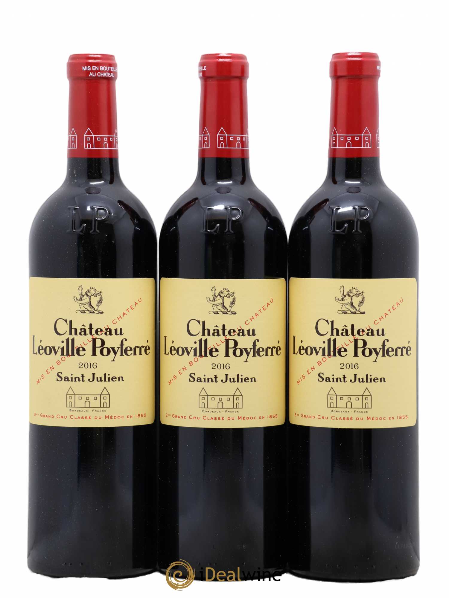 Château Léoville Poyferré 2ème Grand Cru Classé 2016 - Lot de 6 bouteilles - 1