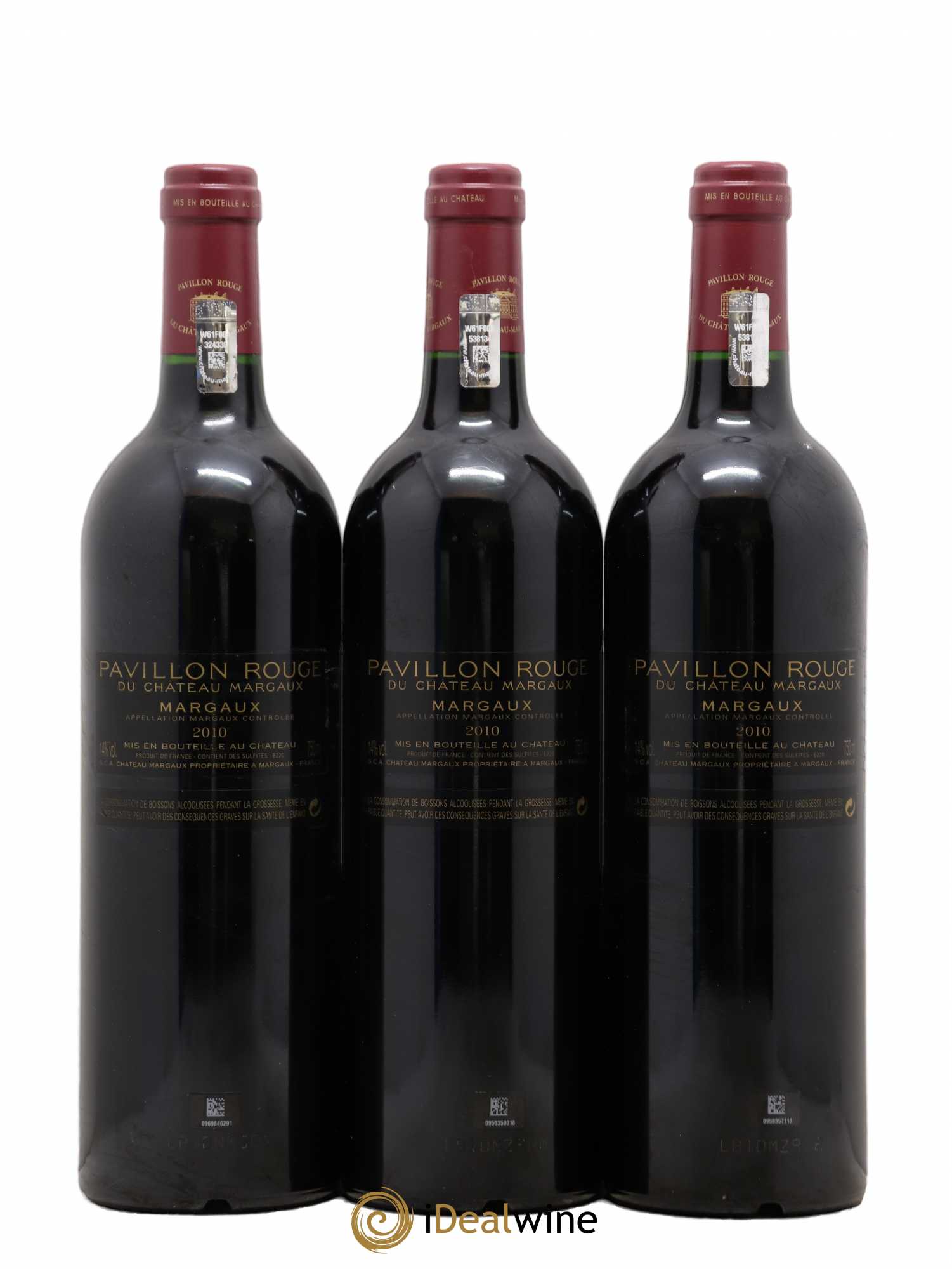 Pavillon Rouge du Château Margaux Second Vin 2010 - Lot de 12 bouteilles - 8