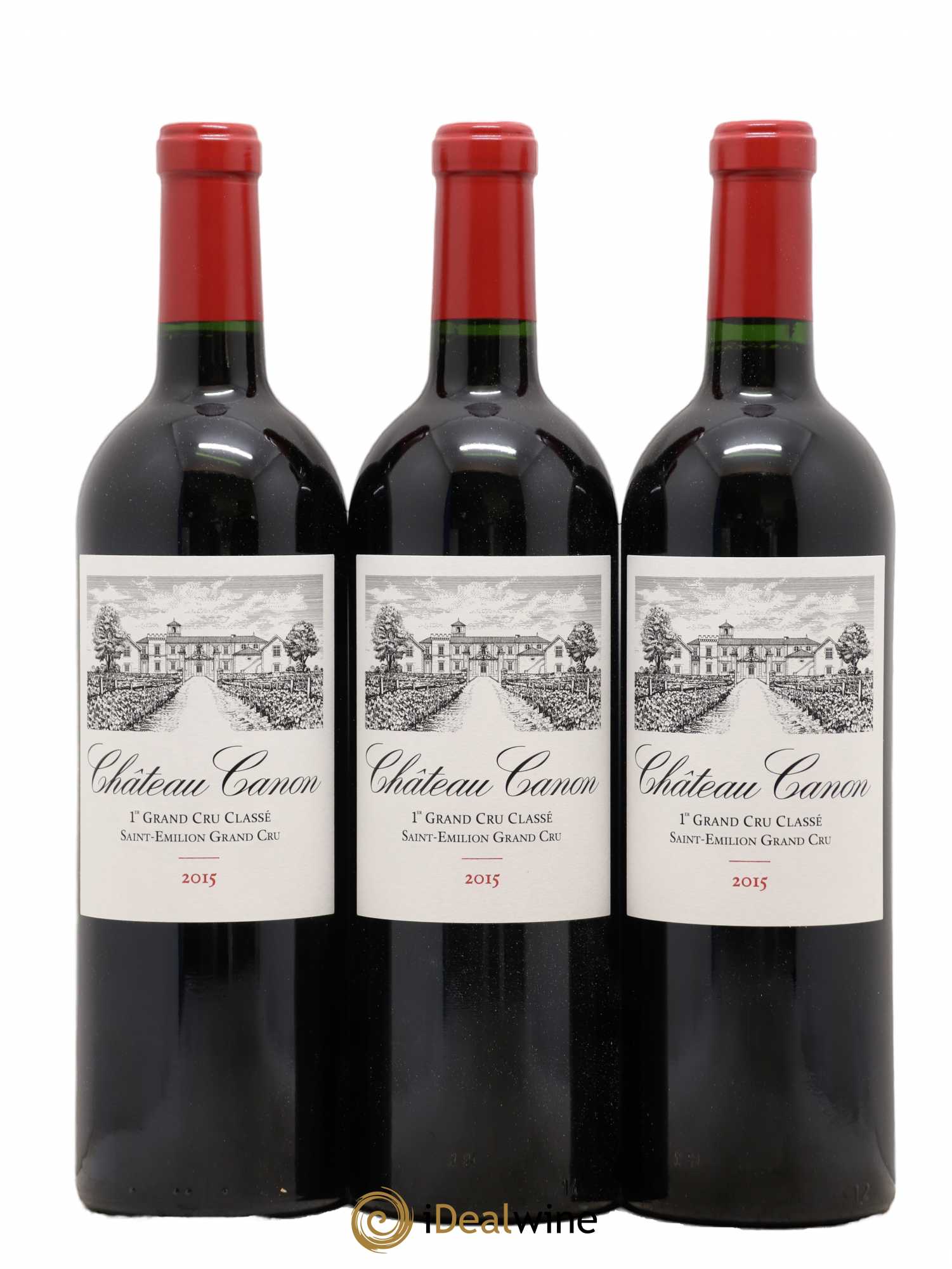 Château Canon 1er Grand Cru Classé B 2015 - Lot de 6 bouteilles - 1