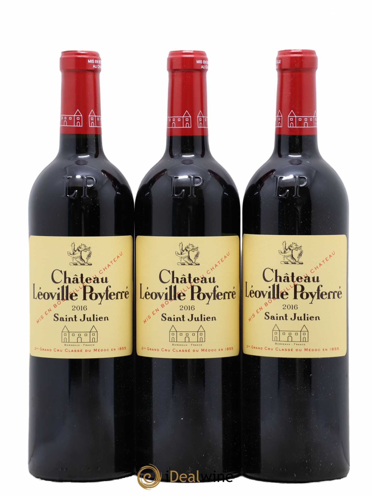 Château Léoville Poyferré 2ème Grand Cru Classé 2016 - Lot de 6 bouteilles - 2