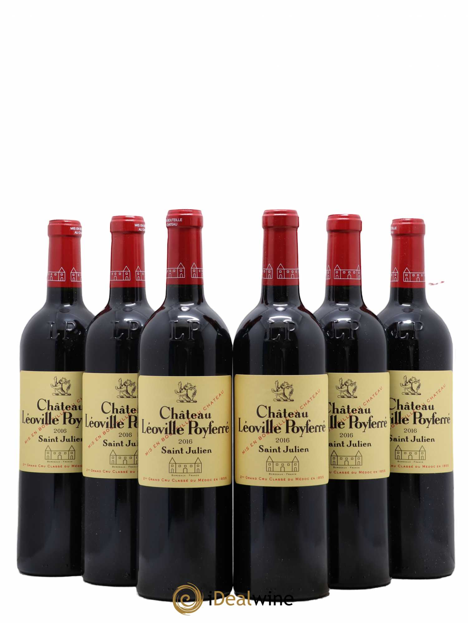 Château Léoville Poyferré 2ème Grand Cru Classé 2016 - Lot de 6 bouteilles - 0