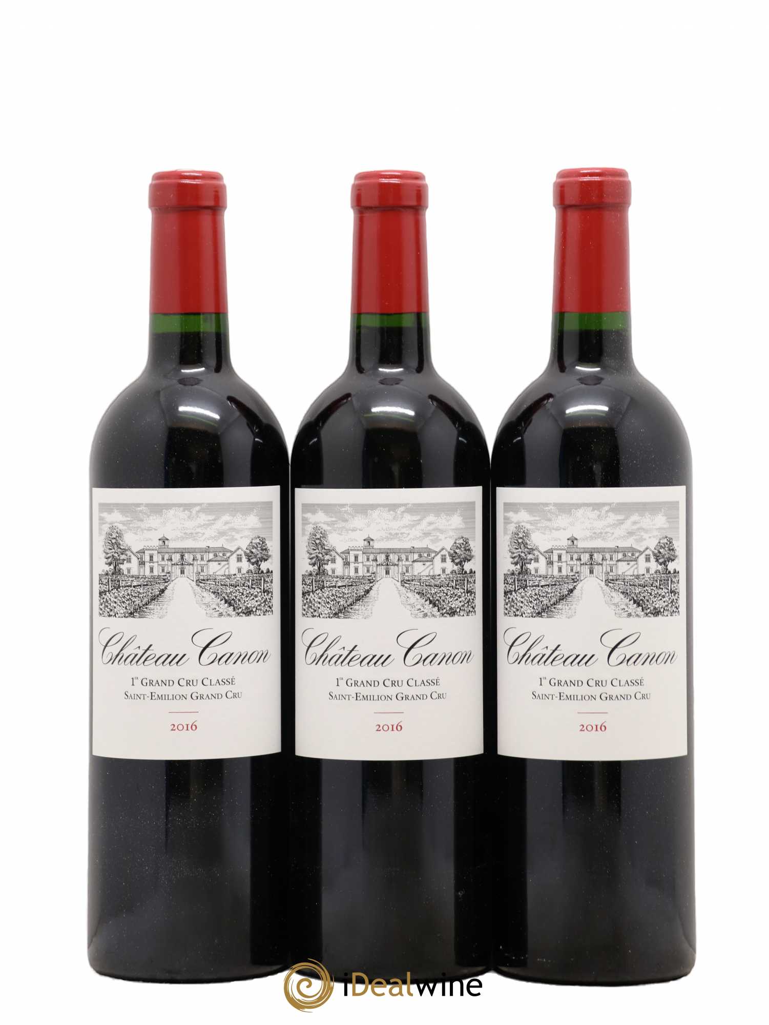 Château Canon 1er Grand Cru Classé B 2016 - Lot de 6 bouteilles - 1