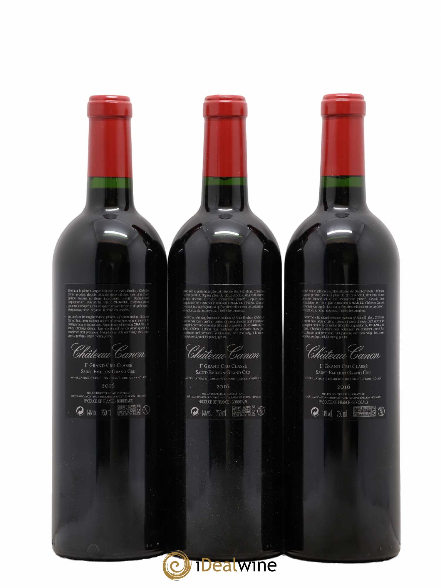 Château Canon 1er Grand Cru Classé B 2016 - Lot de 6 bouteilles - 4