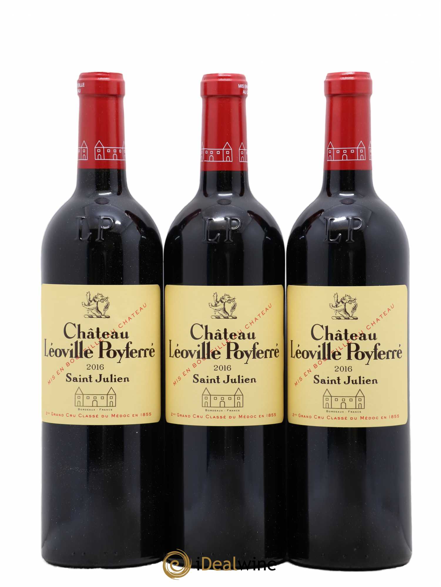 Château Léoville Poyferré 2ème Grand Cru Classé 2016 - Lot de 6 bouteilles - 2