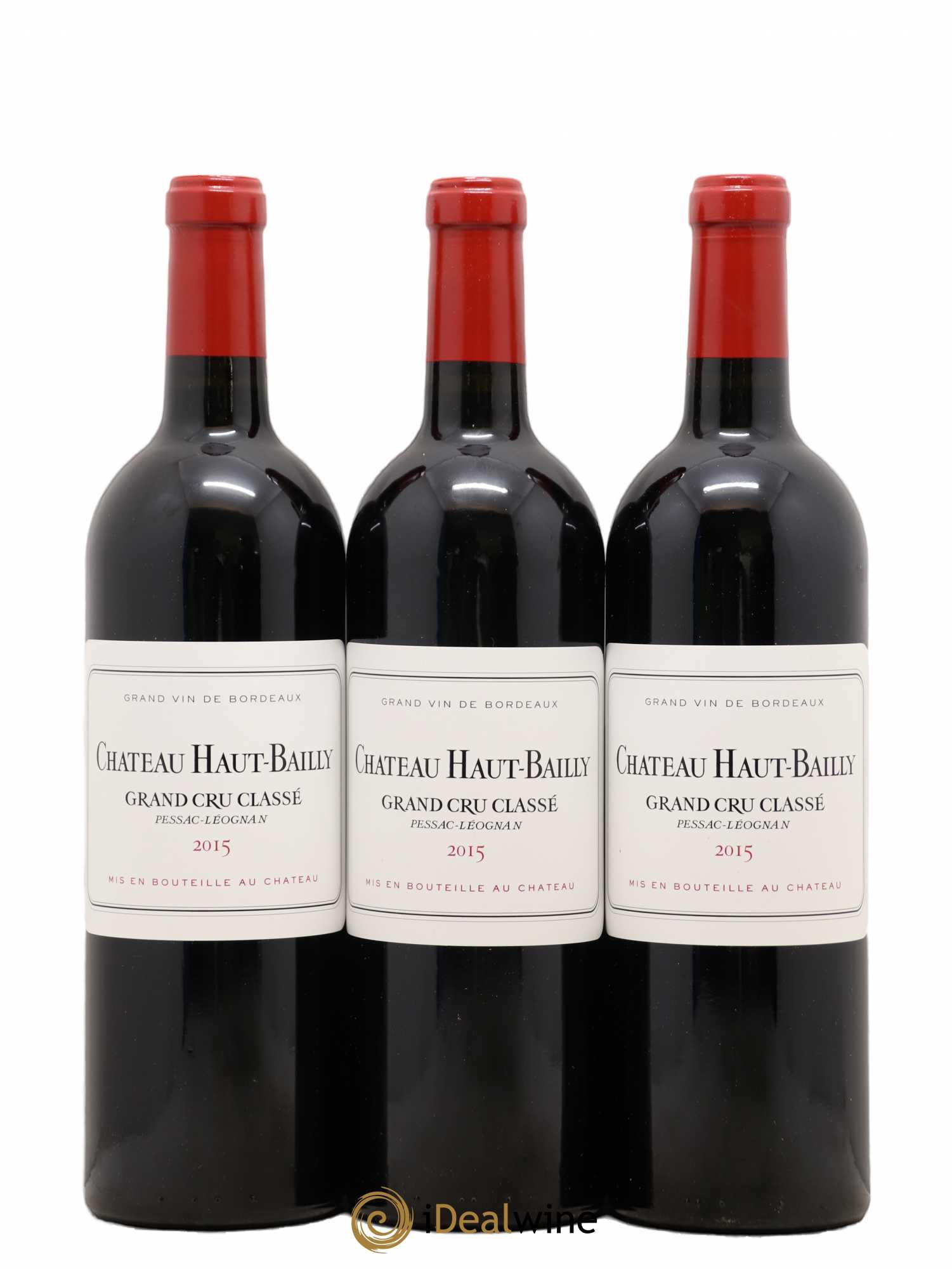 Château Haut-Bailly Cru Classé de Graves 2015 - Lot de 12 bouteilles - 2