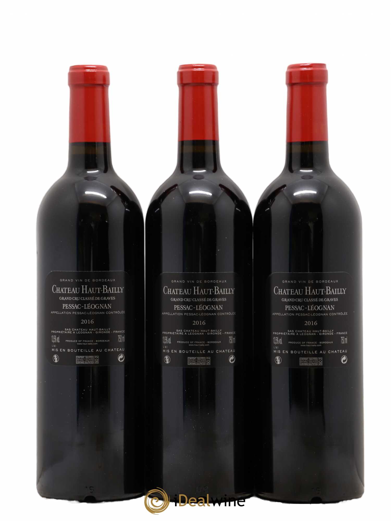Château Haut-Bailly Cru Classé de Graves 2016 - Lot de 12 bouteilles - 2