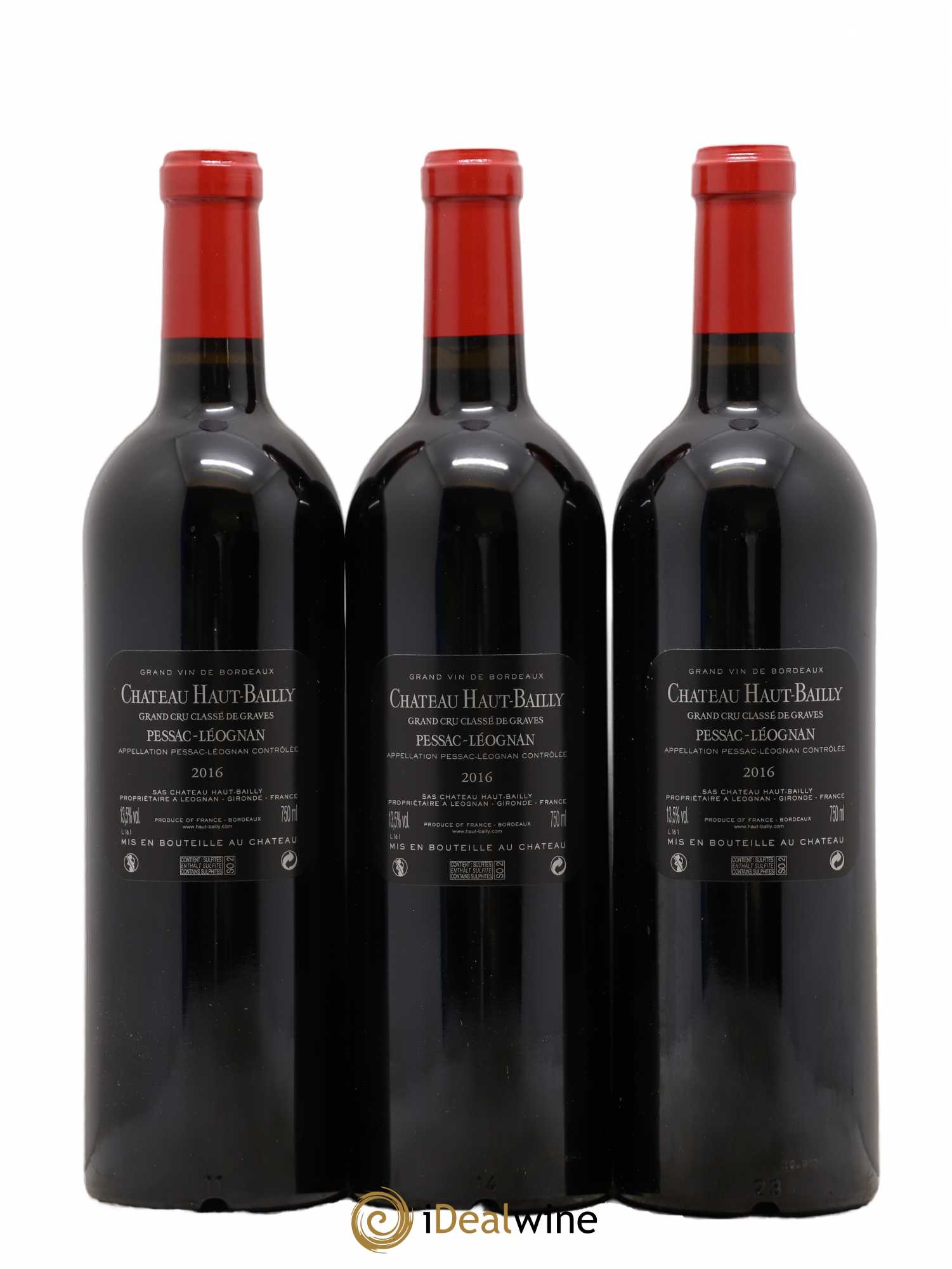 Château Haut-Bailly Cru Classé de Graves 2016 - Lot de 12 bouteilles - 4