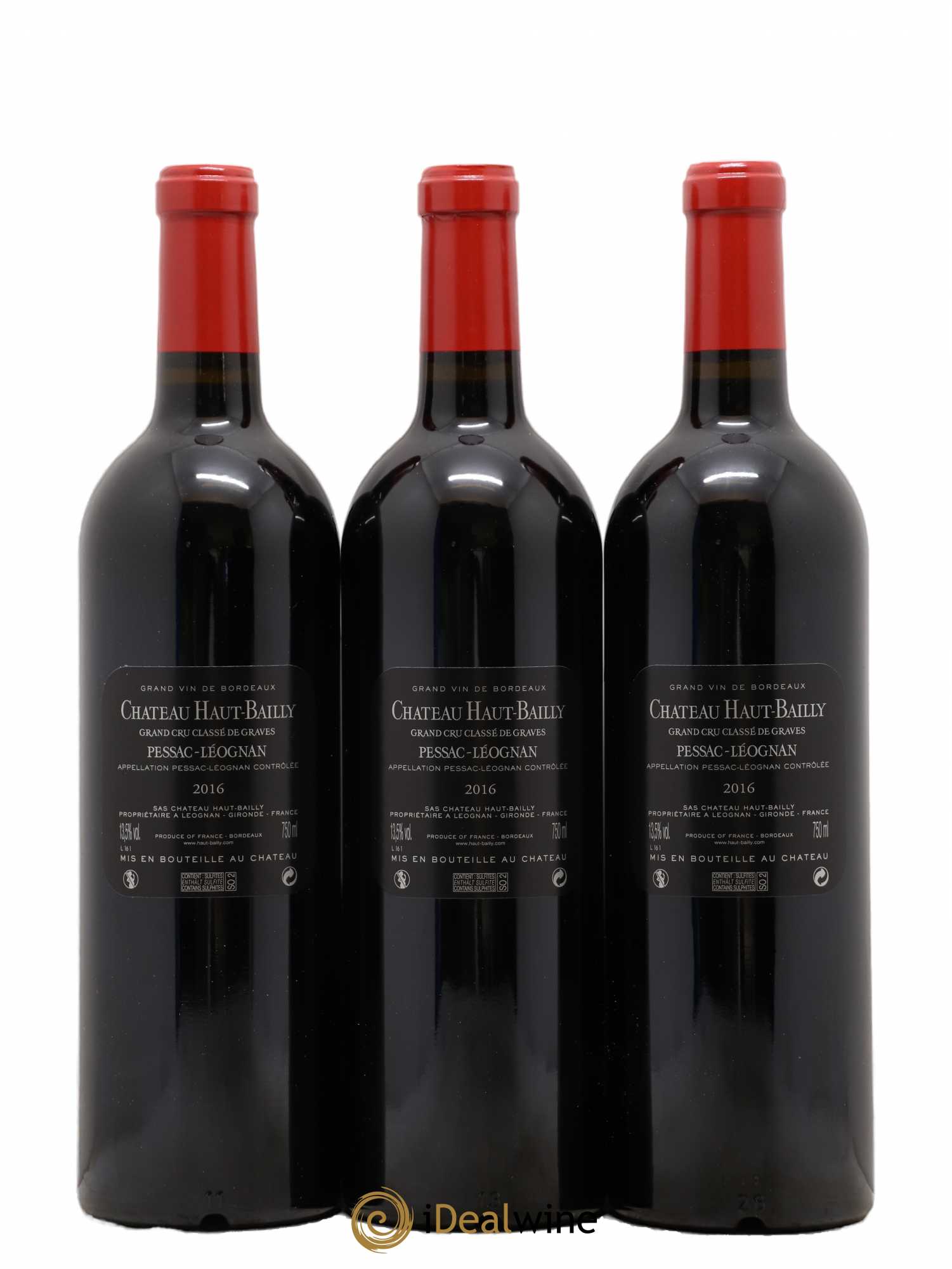 Château Haut-Bailly Cru Classé de Graves 2016 - Lot de 12 bouteilles - 8