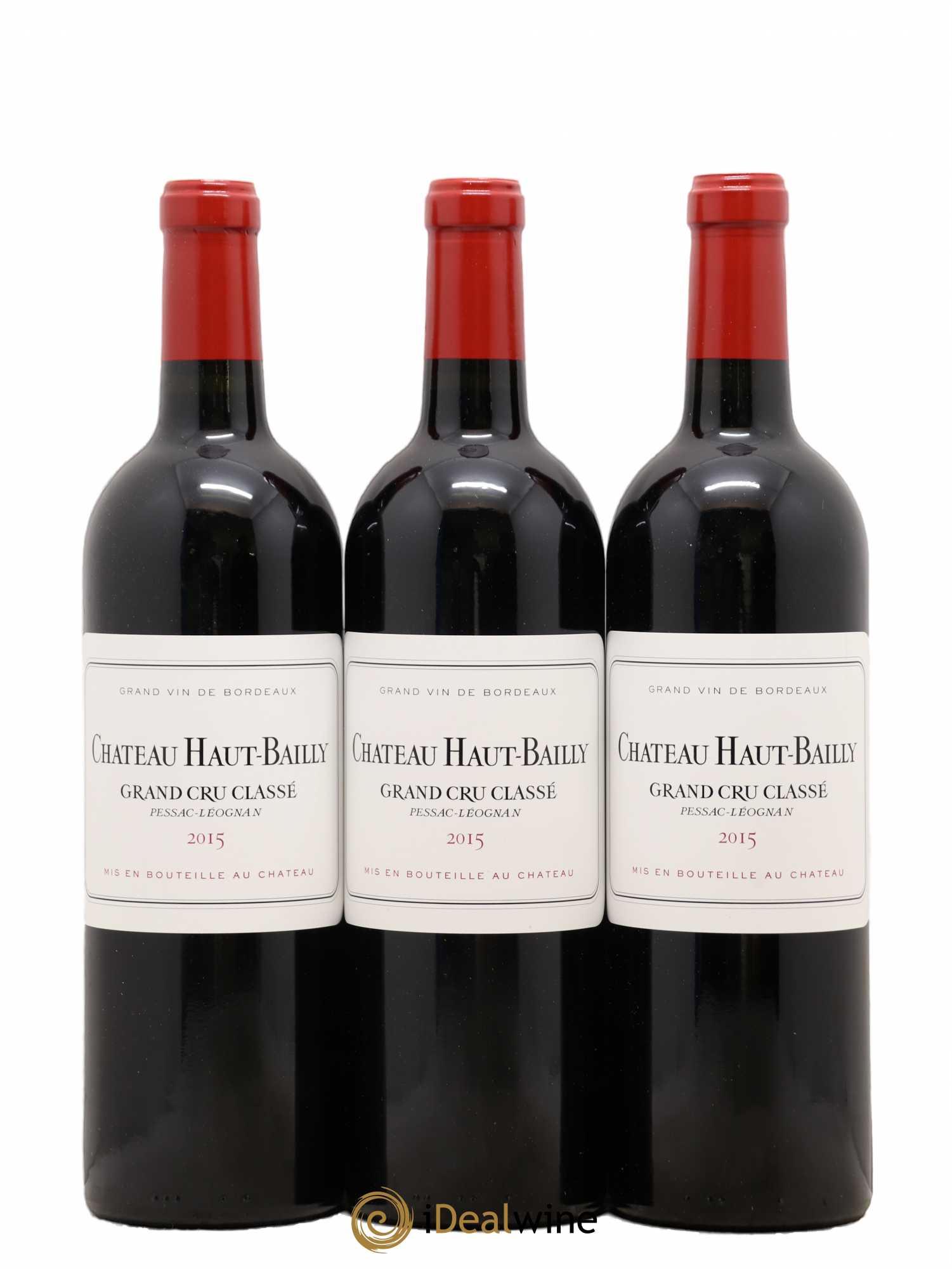 Château Haut-Bailly Cru Classé de Graves 2015 - Lot de 6 bouteilles - 1