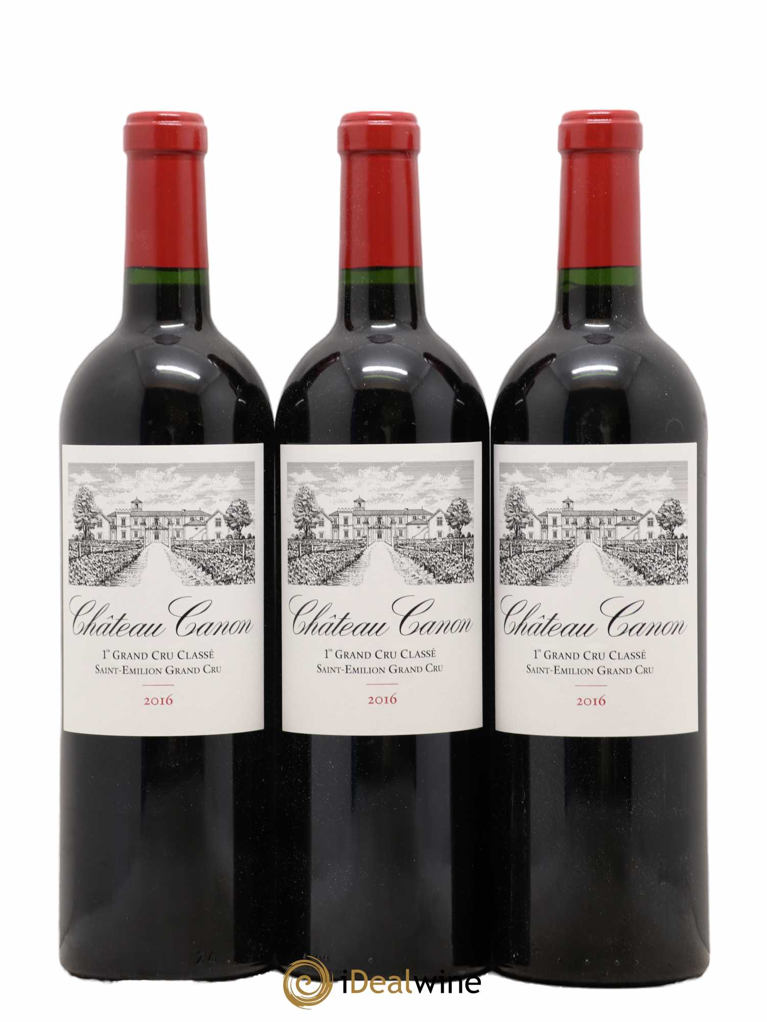 Château Canon 1er Grand Cru Classé B 2016 - Lot de 6 bouteilles - 1