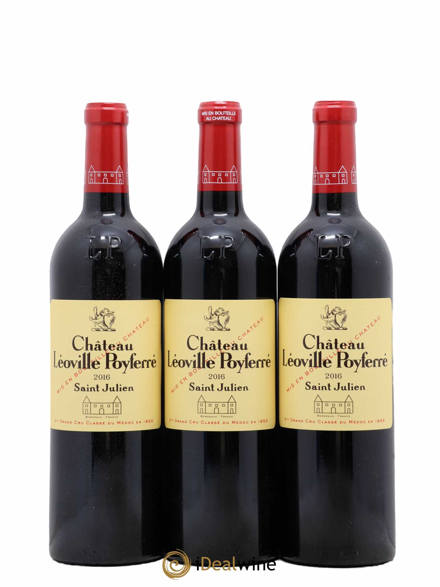 Château Léoville Poyferré 2ème Grand Cru Classé 2016 - Lot de 6 bouteilles - 1