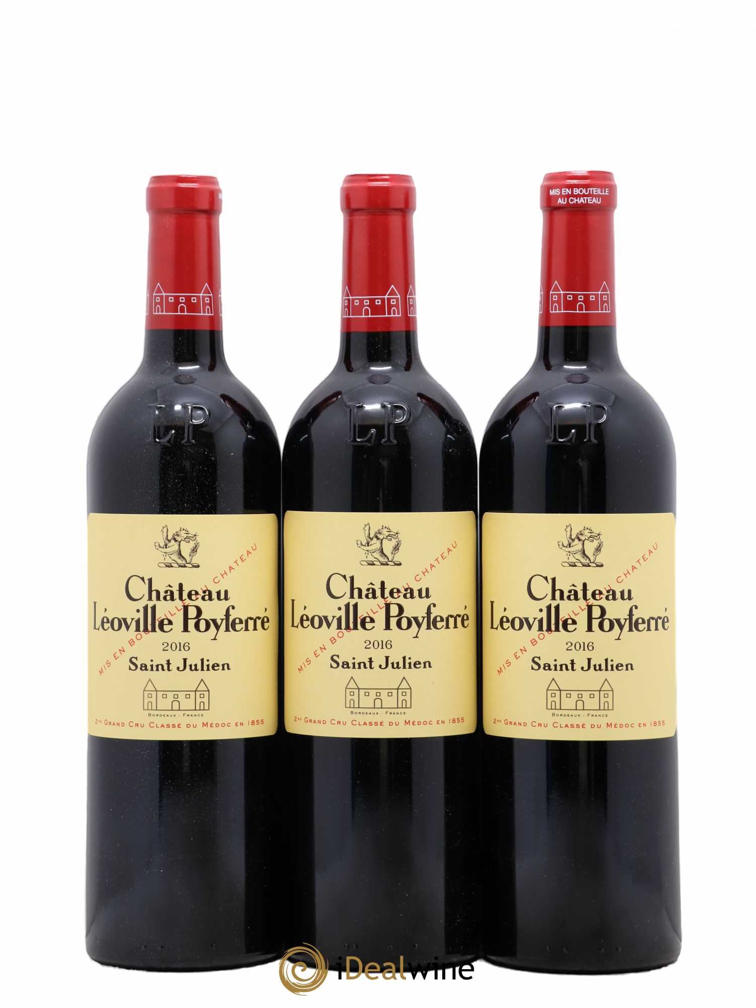 Château Léoville Poyferré 2ème Grand Cru Classé 2016 - Lot de 6 bouteilles - 2