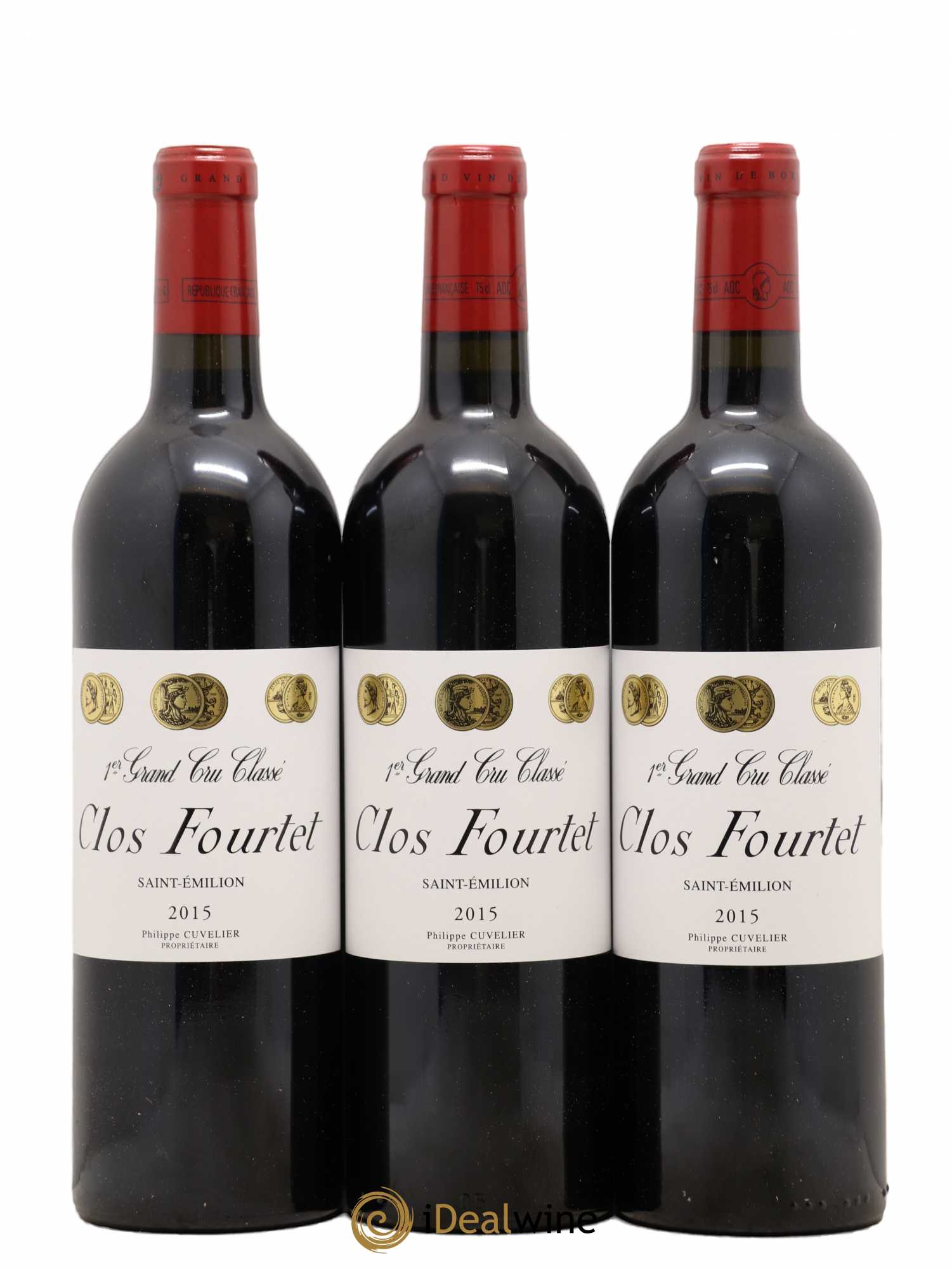 Clos Fourtet 1er Grand Cru Classé B 2015 - Lot de 6 bouteilles - 2