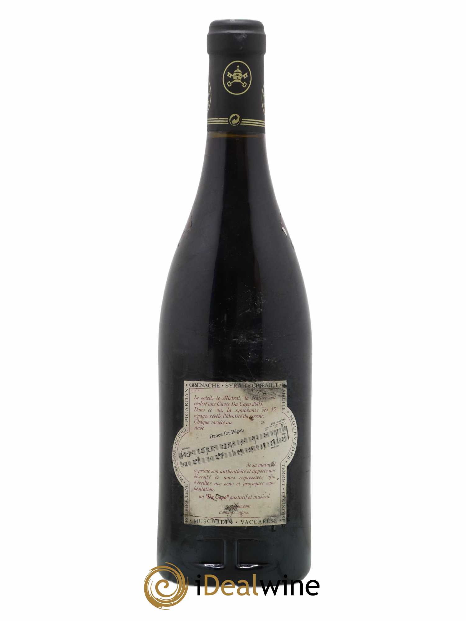 Châteauneuf-du-Pape Domaine du Pégau Cuvée Da Capo Paul et Laurence Féraud 2003 - Lot de 1 bouteille - 1