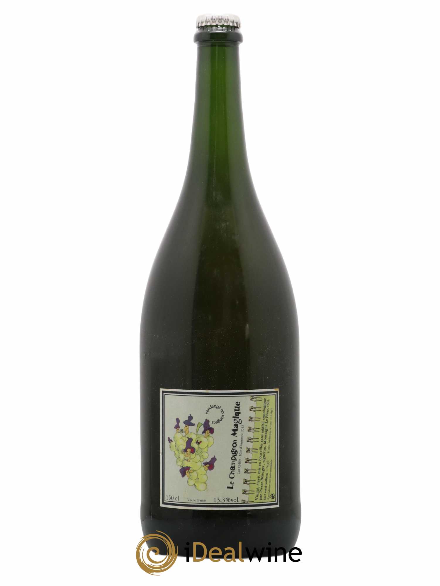 Vin de France Champignon Magique Pierre Beauger 2009 - Lot de 1 magnum - 0