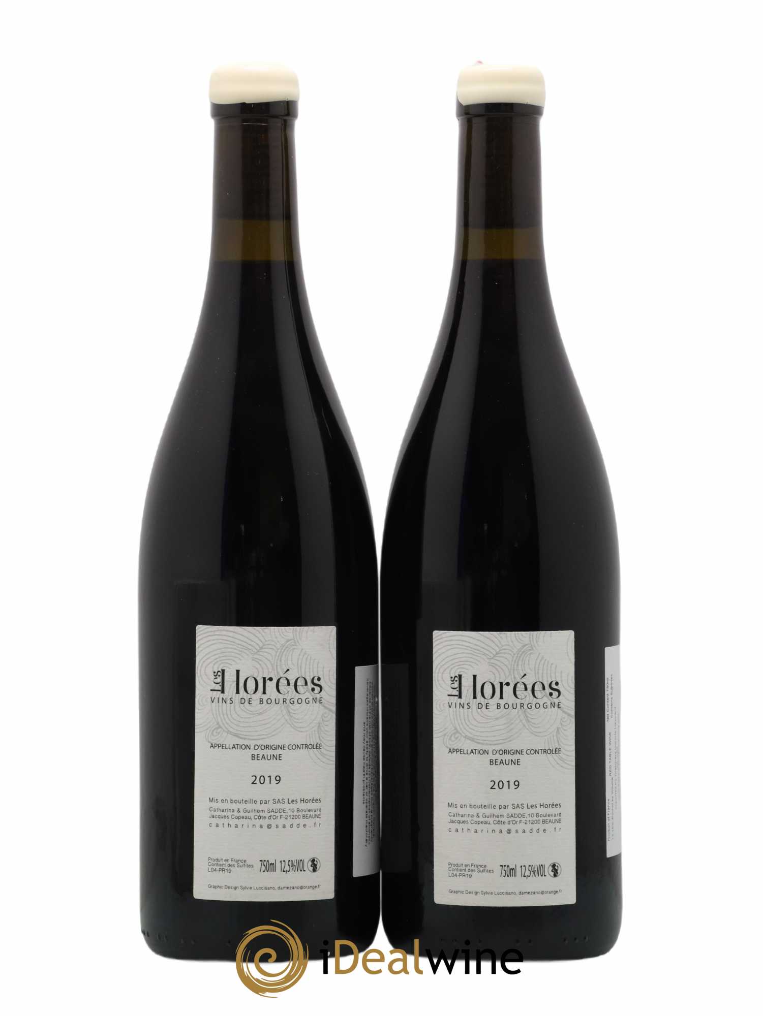 Beaune Les Prévolles Les Horées 2019 - Lot de 2 bouteilles - 1