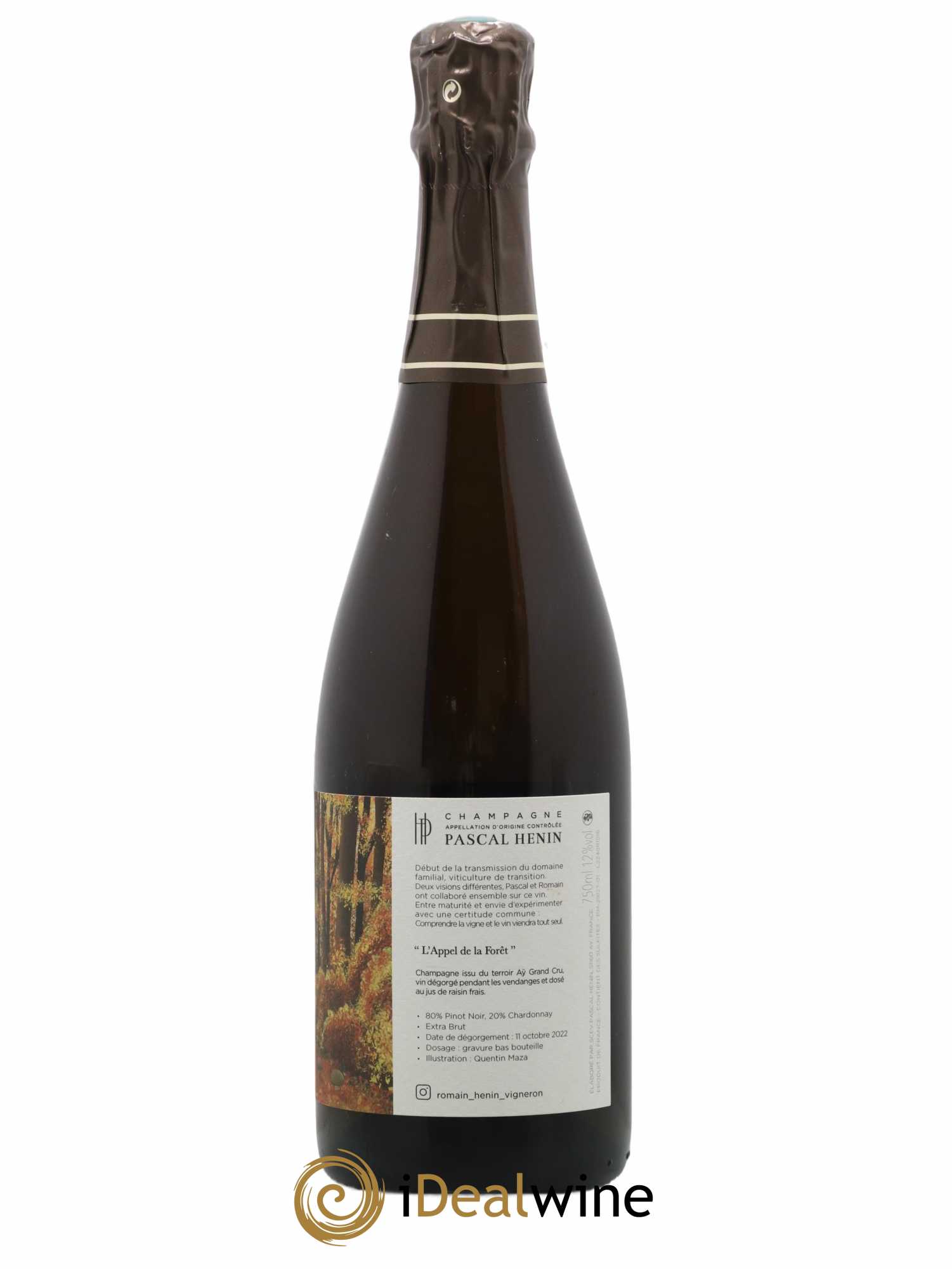 L'Appel de la Fôret Romain Henin - Lot de 1 bouteille - 1