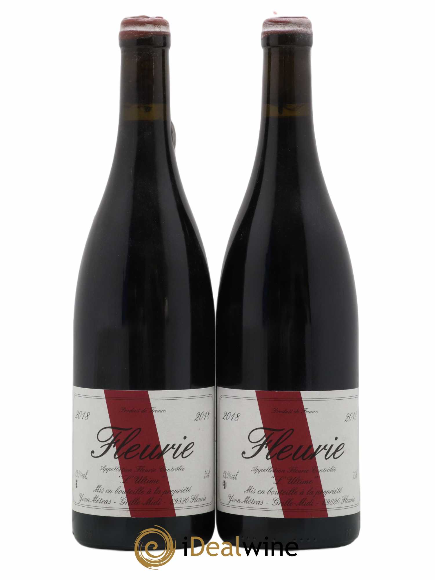 Fleurie l'Ultime Yvon Métras 2018 - Lot de 2 bouteilles - 0