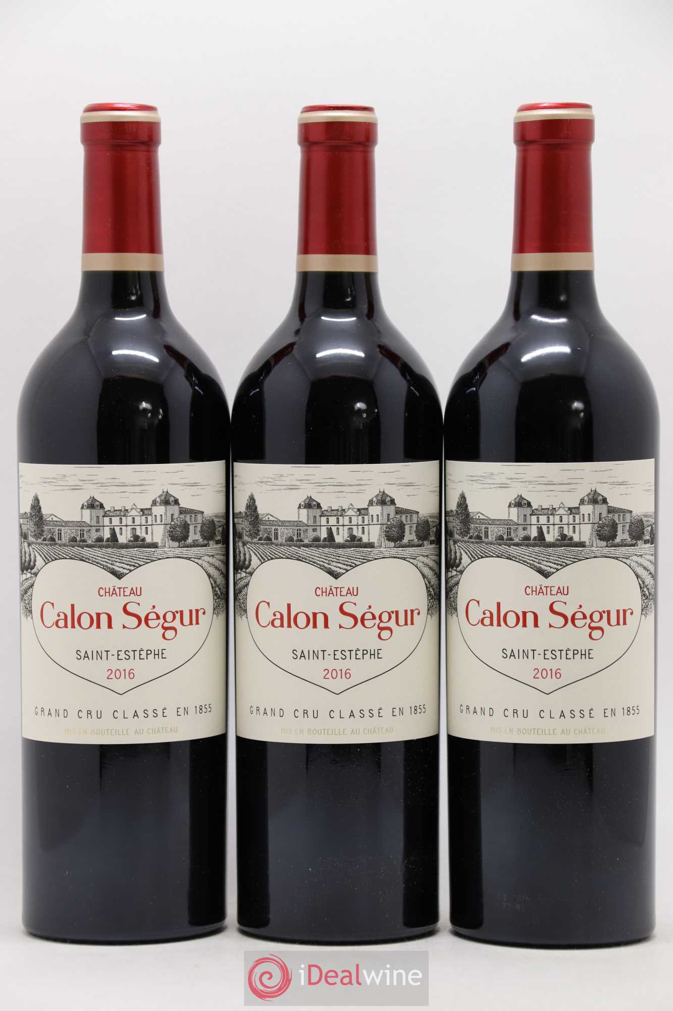 Château Calon Ségur 3ème Grand Cru Classé 2016 - Lot de 6 bouteilles - 1
