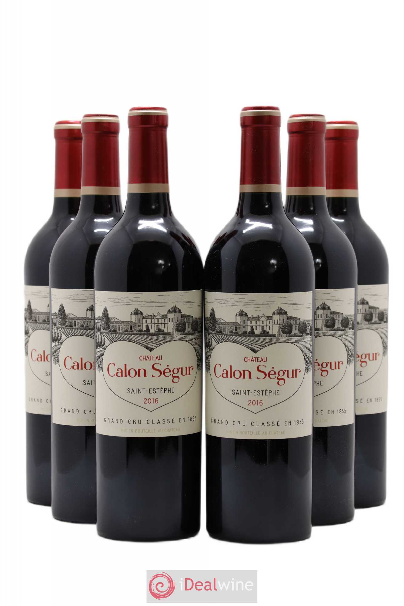 Château Calon Ségur 3ème Grand Cru Classé 2016 - Lot de 6 bouteilles - 0